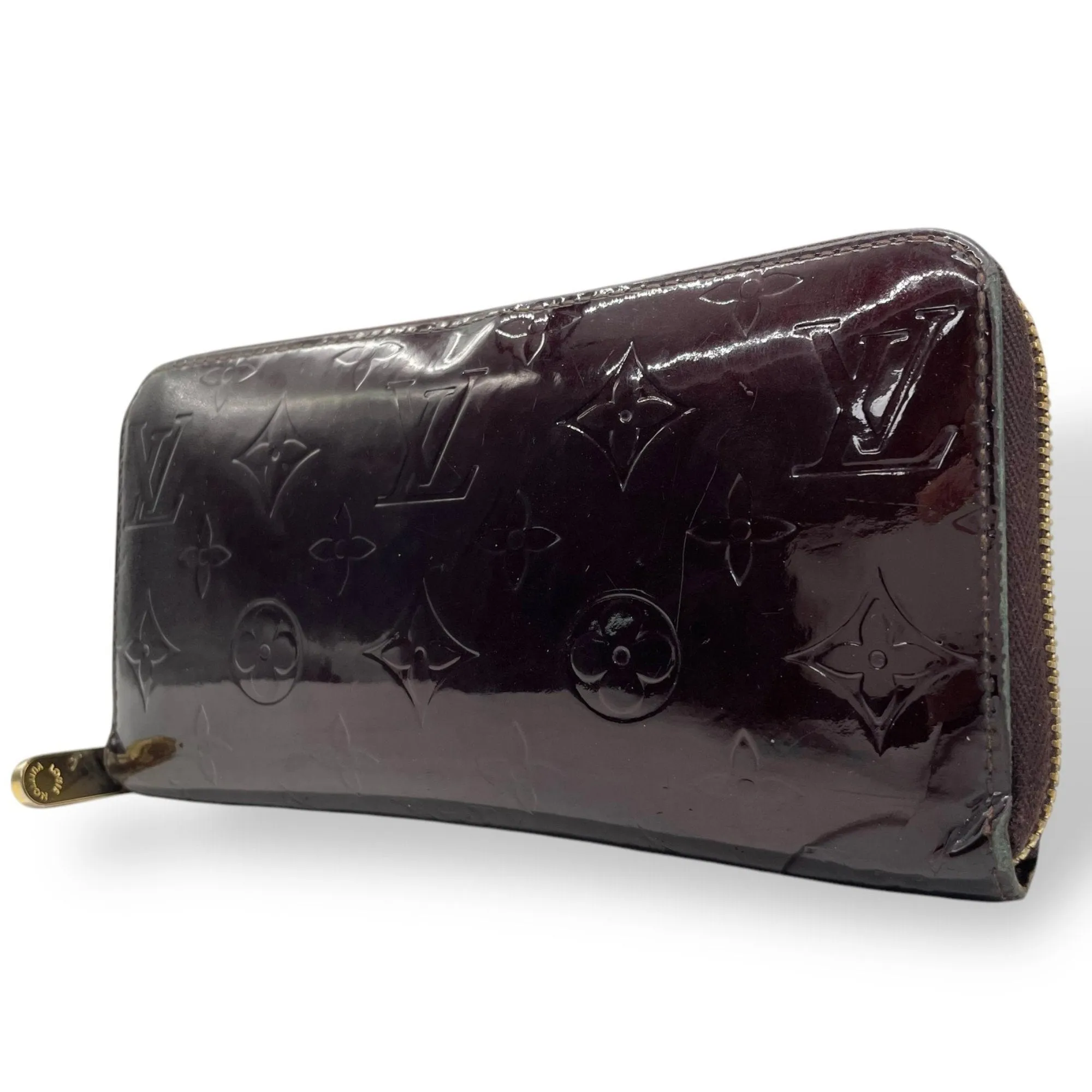 Louis Vuitton Amarante Monogram Vernis Long Wallet (Bi-Fold) (Pre-Owned)