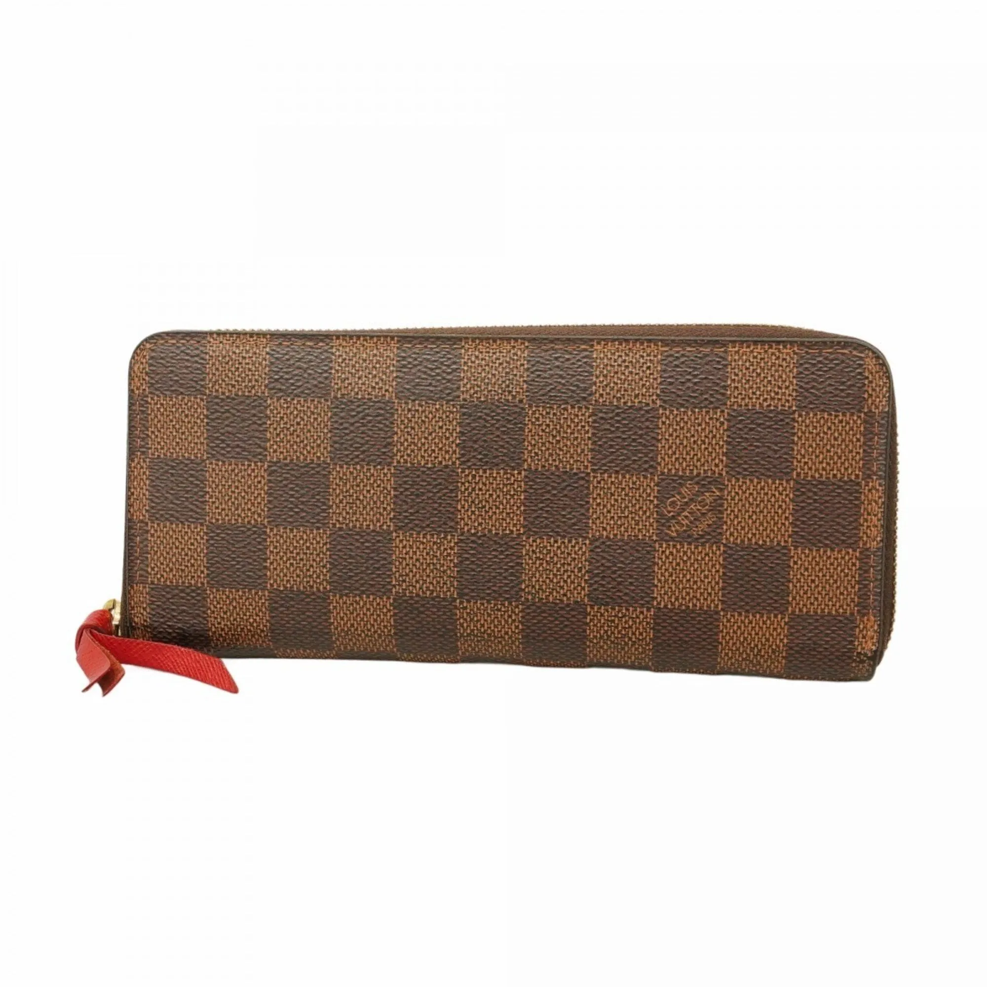 Louis Vuitton Cerise Ebene Long Wallet (Bi-Fold) (Pre-Owned)