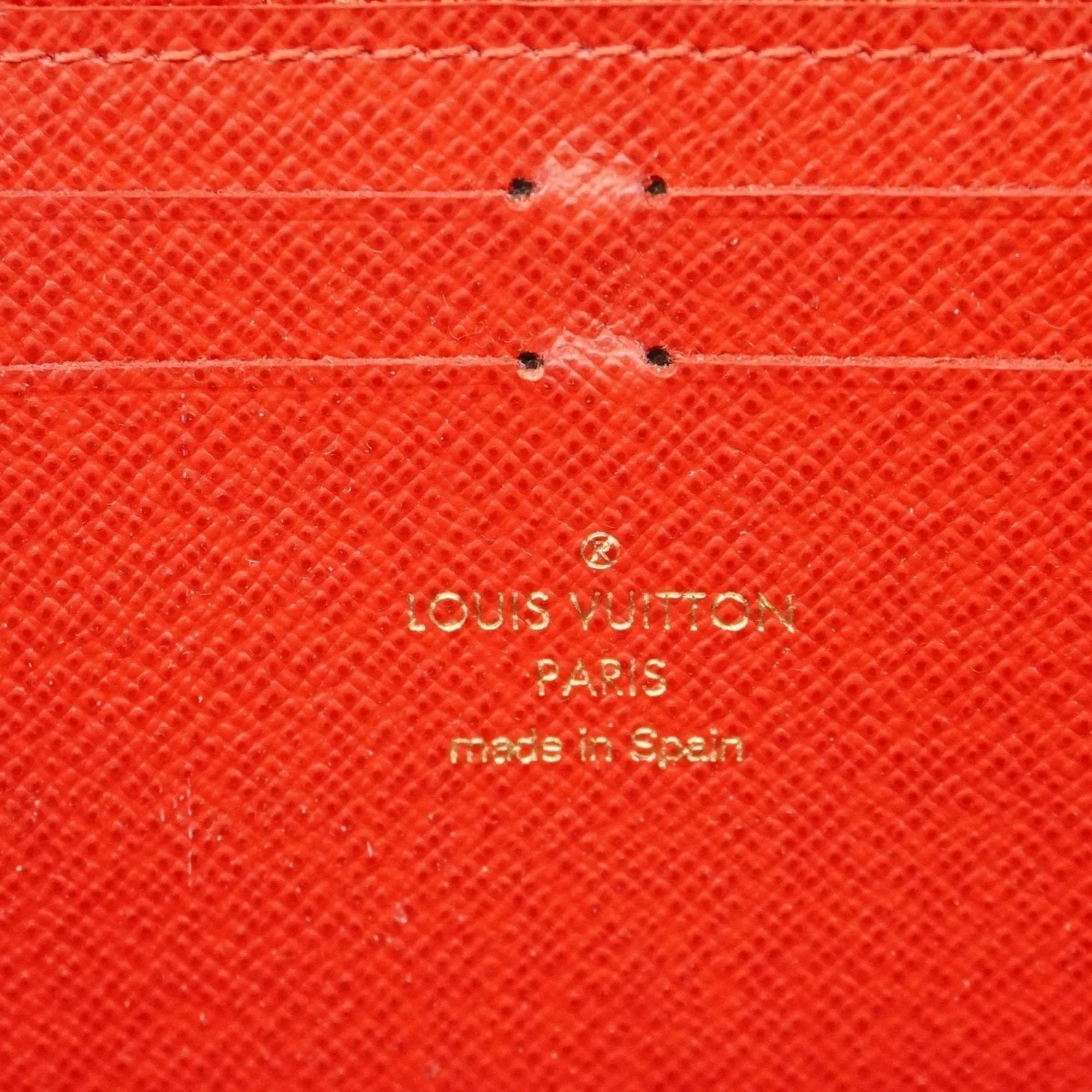 Louis Vuitton Cerise Ebene Long Wallet (Bi-Fold) (Pre-Owned)