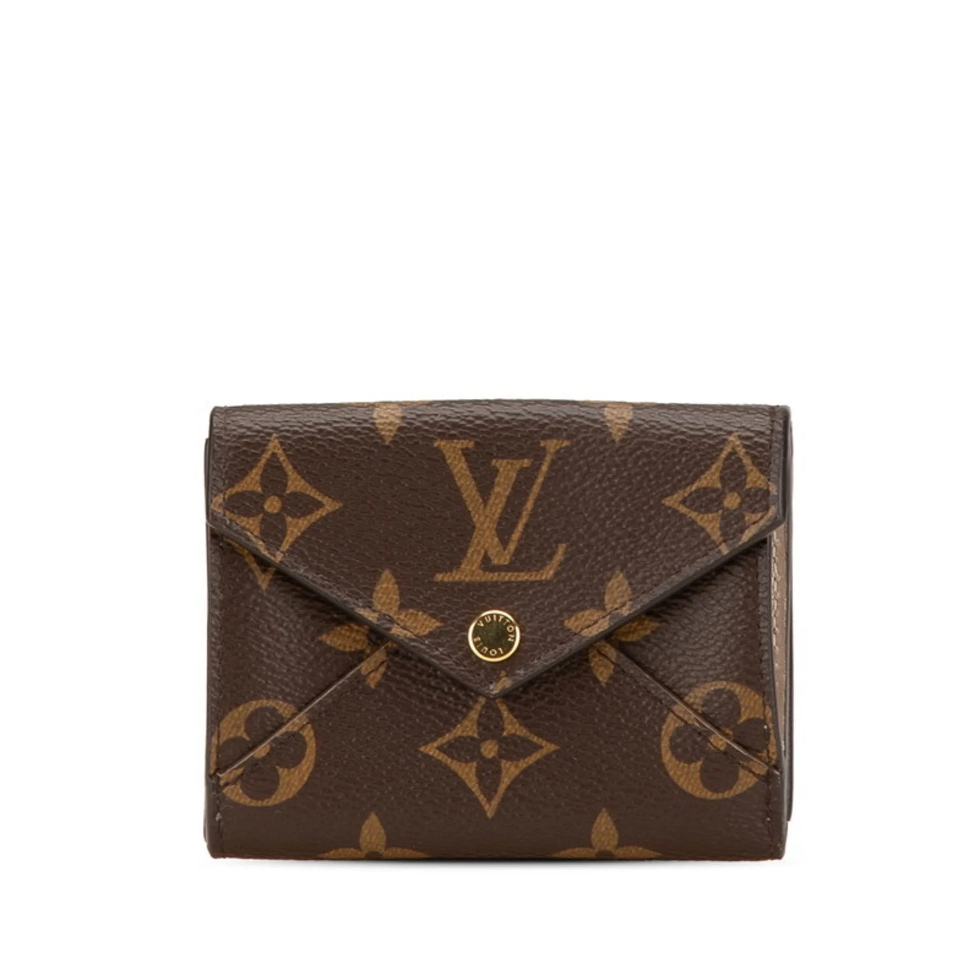 Louis Vuitton Champagne gold Pvc Leather Wallet (Bi-Fold) (Pre-Owned)