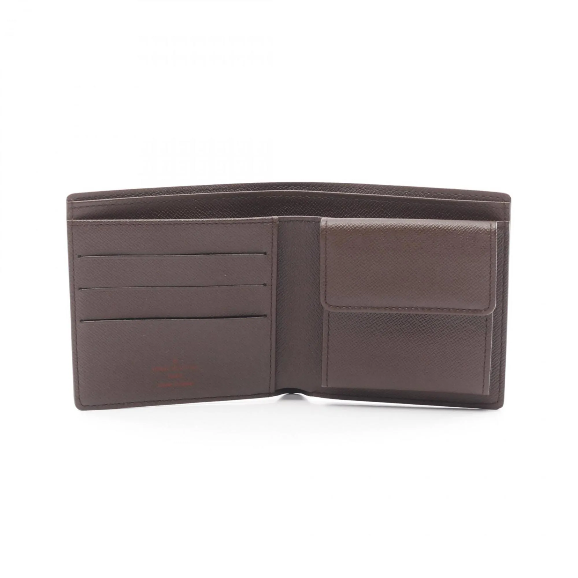 Louis Vuitton Coated Canvas Damier Canvas Pvc Wallet (Bi-Fold) (Pre-Owned)