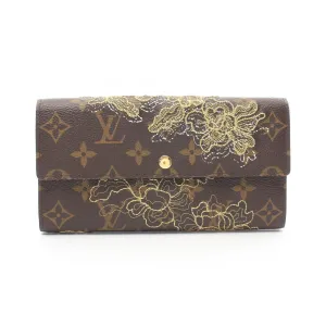 Louis Vuitton Coated Canvas Long Wallet (Bi-Fold) (Pre-Owned)