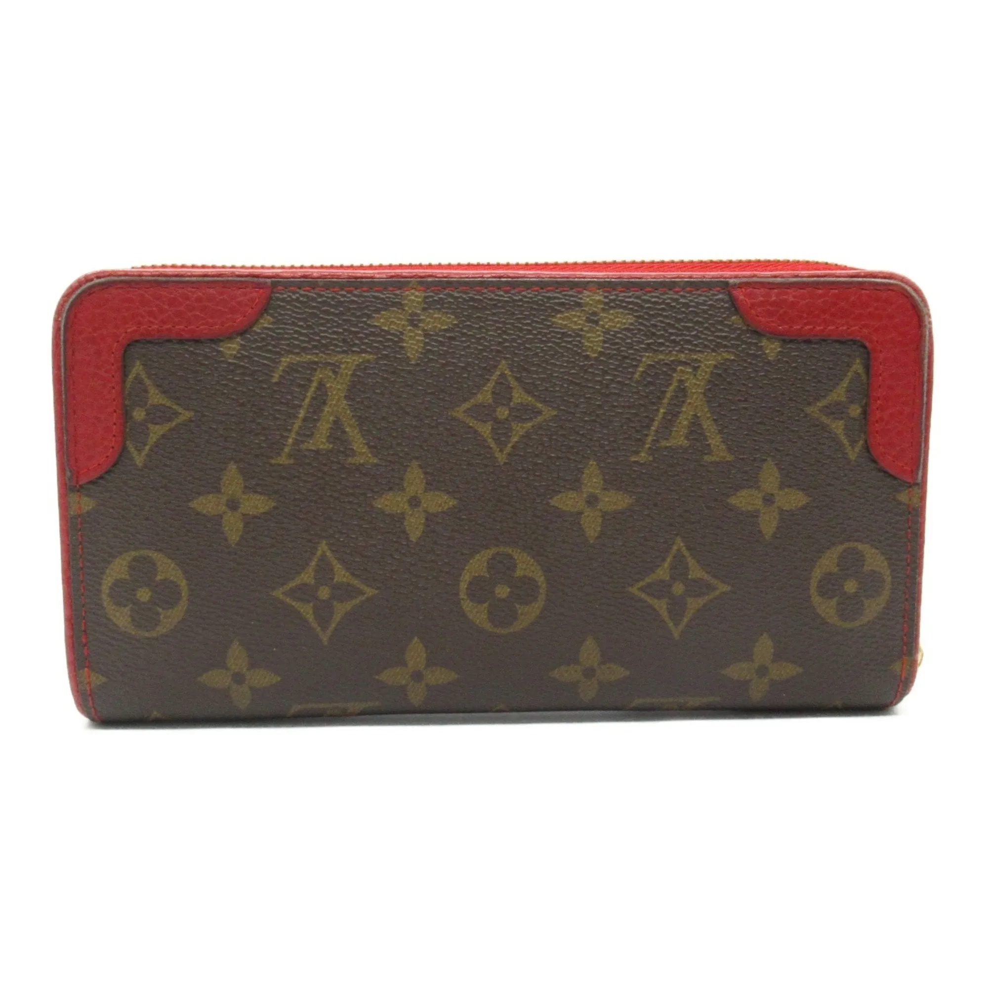 Louis Vuitton  Color Coated Canvas Monogram Pvc Leather Long Wallet (Bi-Fold) (Pre-Owned)