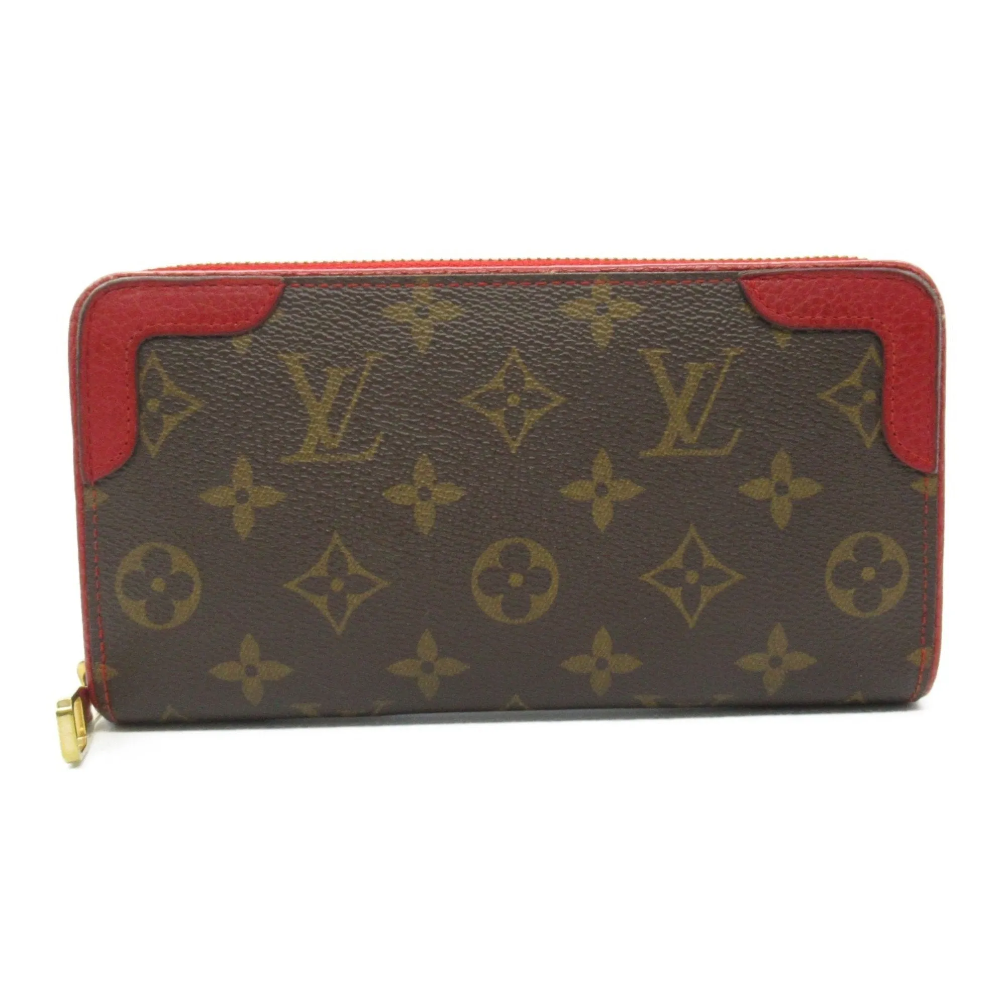 Louis Vuitton  Color Coated Canvas Monogram Pvc Leather Long Wallet (Bi-Fold) (Pre-Owned)