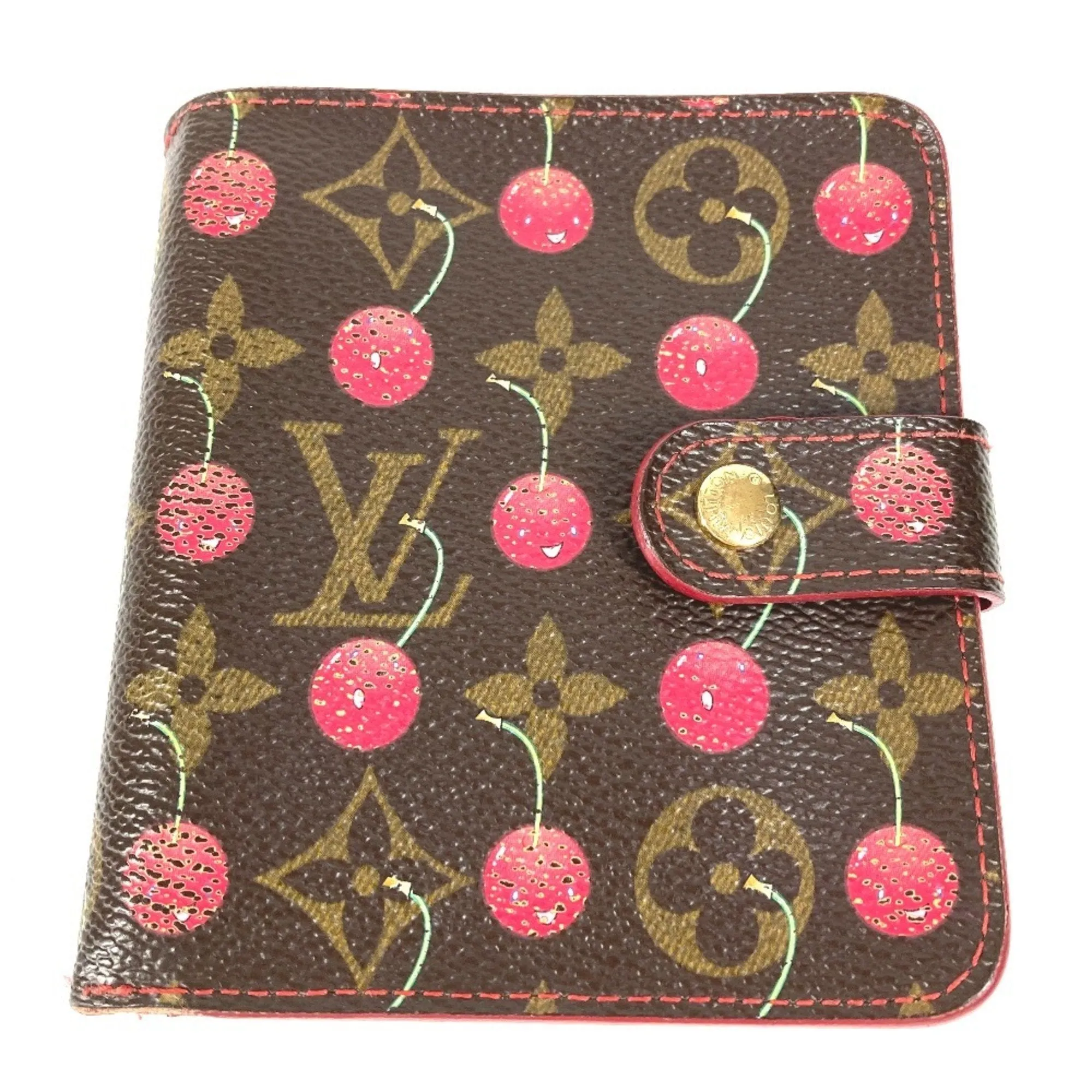 Louis Vuitton  Color Monogram Canvas Wallet (Bi-Fold) (Pre-Owned)