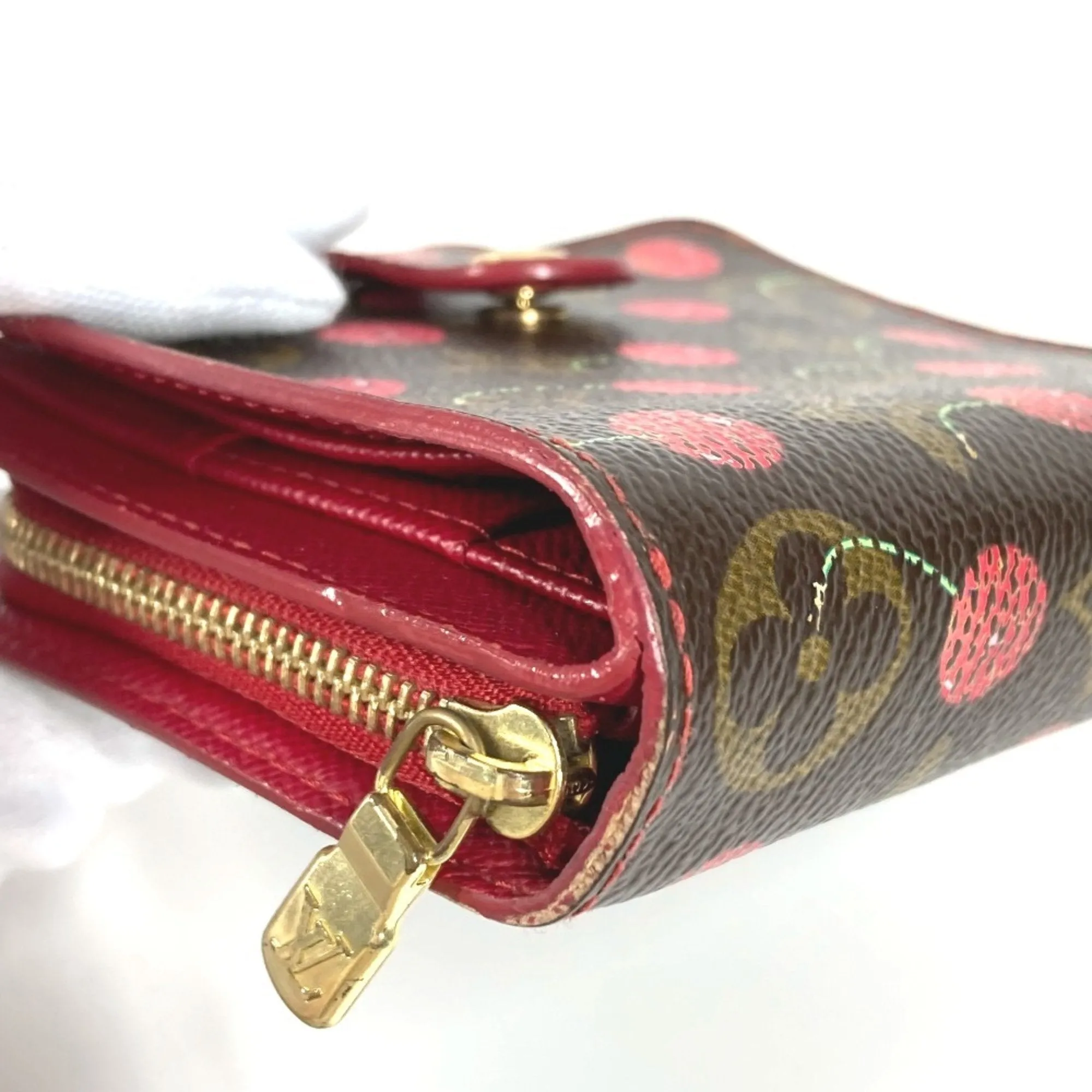 Louis Vuitton  Color Monogram Canvas Wallet (Bi-Fold) (Pre-Owned)