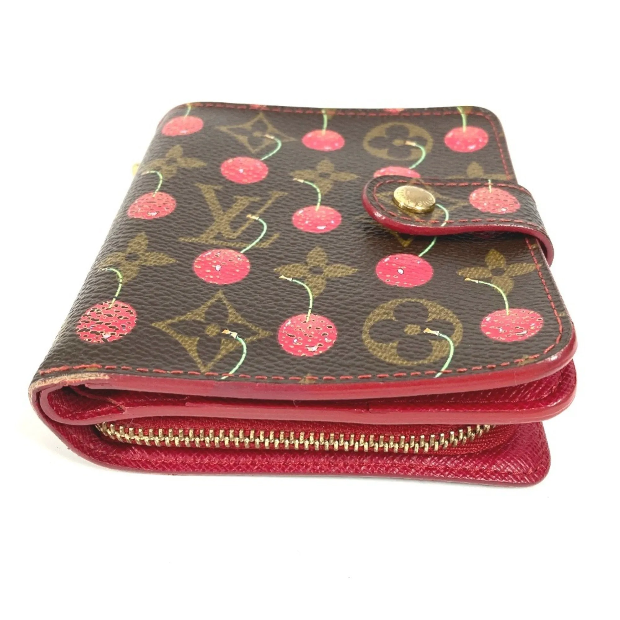 Louis Vuitton  Color Monogram Canvas Wallet (Bi-Fold) (Pre-Owned)