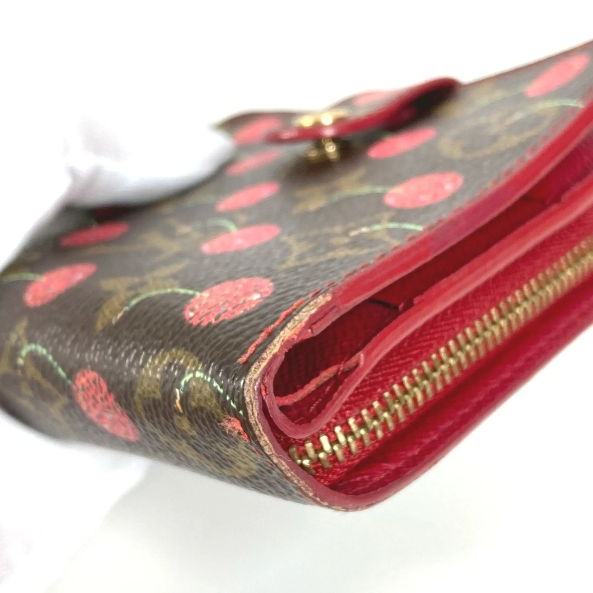 Louis Vuitton  Color Monogram Canvas Wallet (Bi-Fold) (Pre-Owned)
