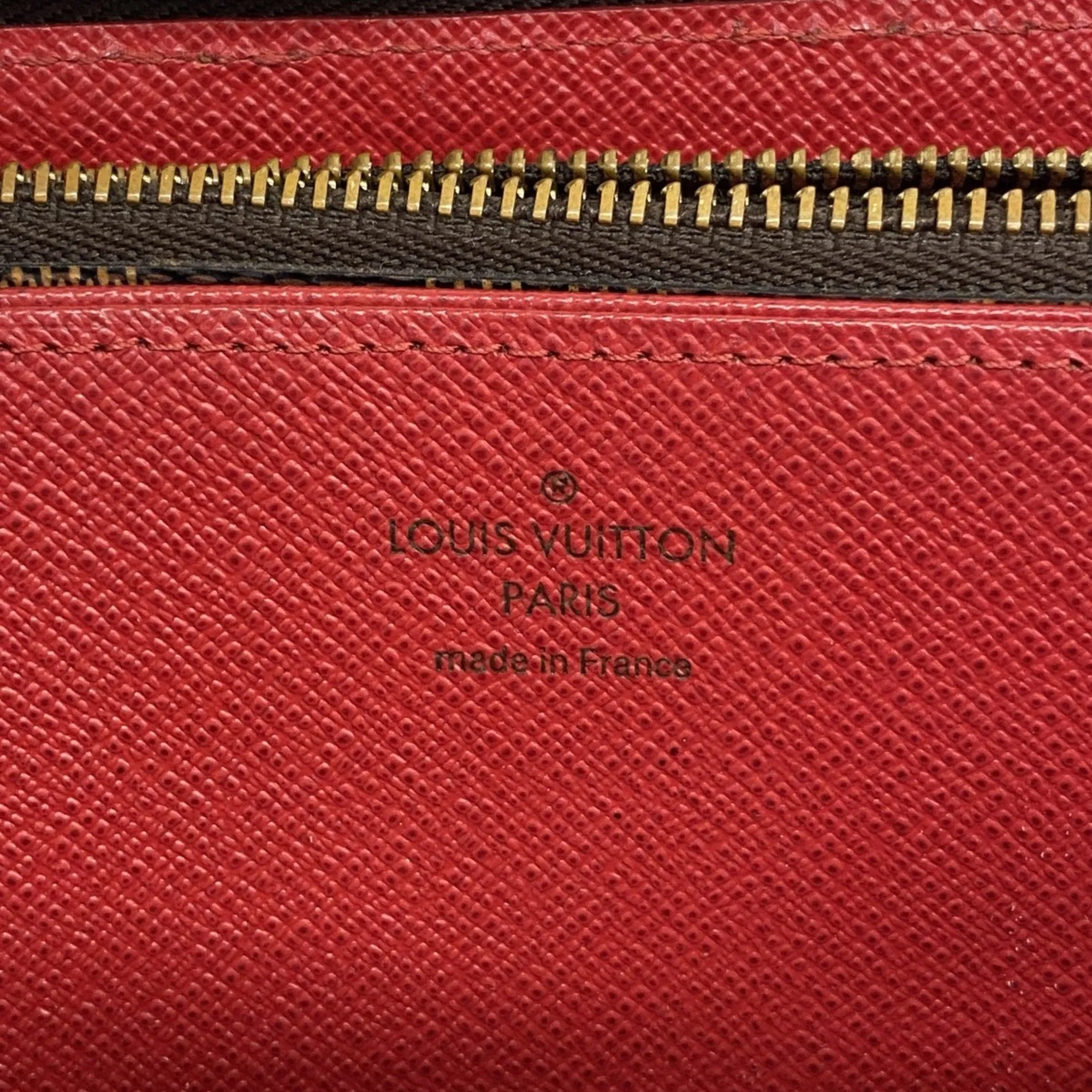 Louis Vuitton Coquelicots Ebene Long Wallet (Bi-Fold) (Pre-Owned)