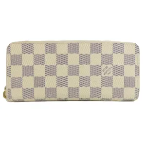 Louis Vuitton Damier Azur Damier Azur Long Wallet (Bi-Fold) (Pre-Owned)