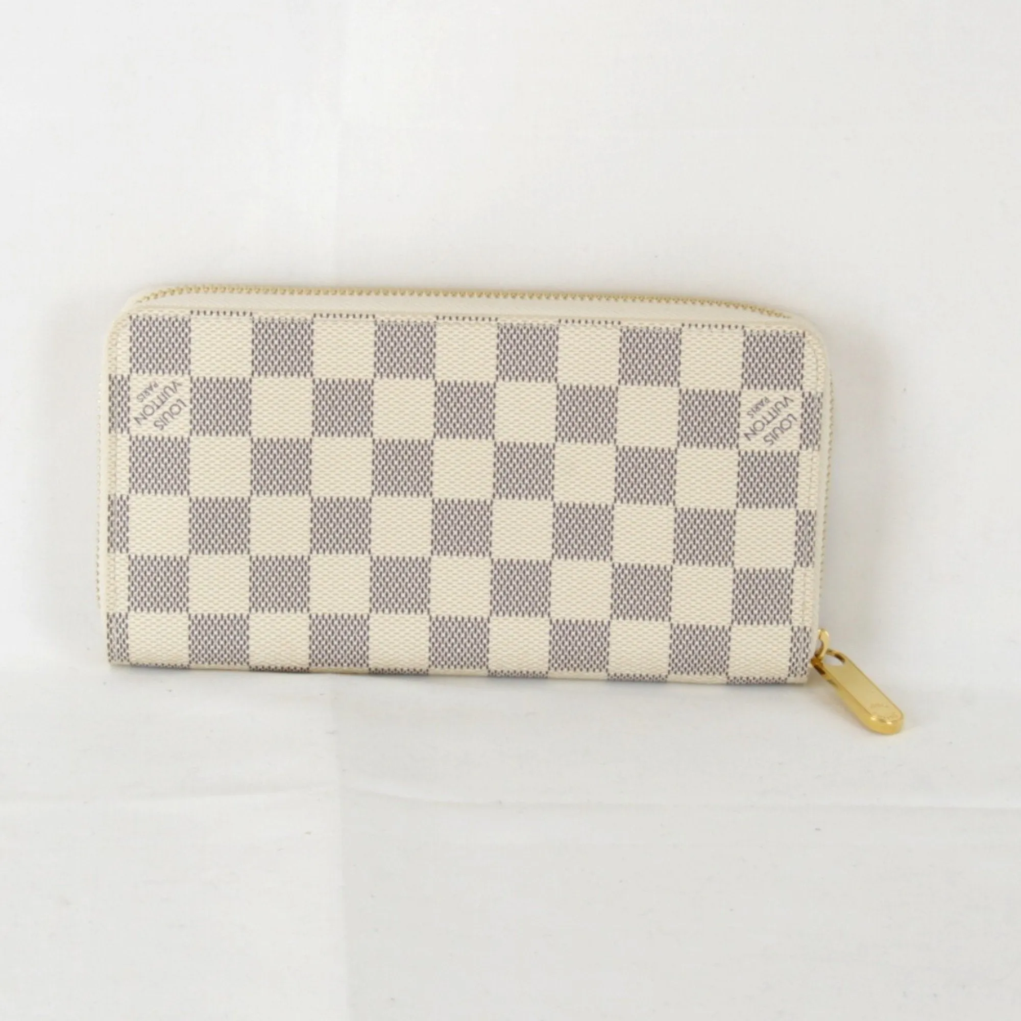 Louis Vuitton Damier Azur Damier Azur Long Wallet (Bi-Fold) (Pre-Owned)