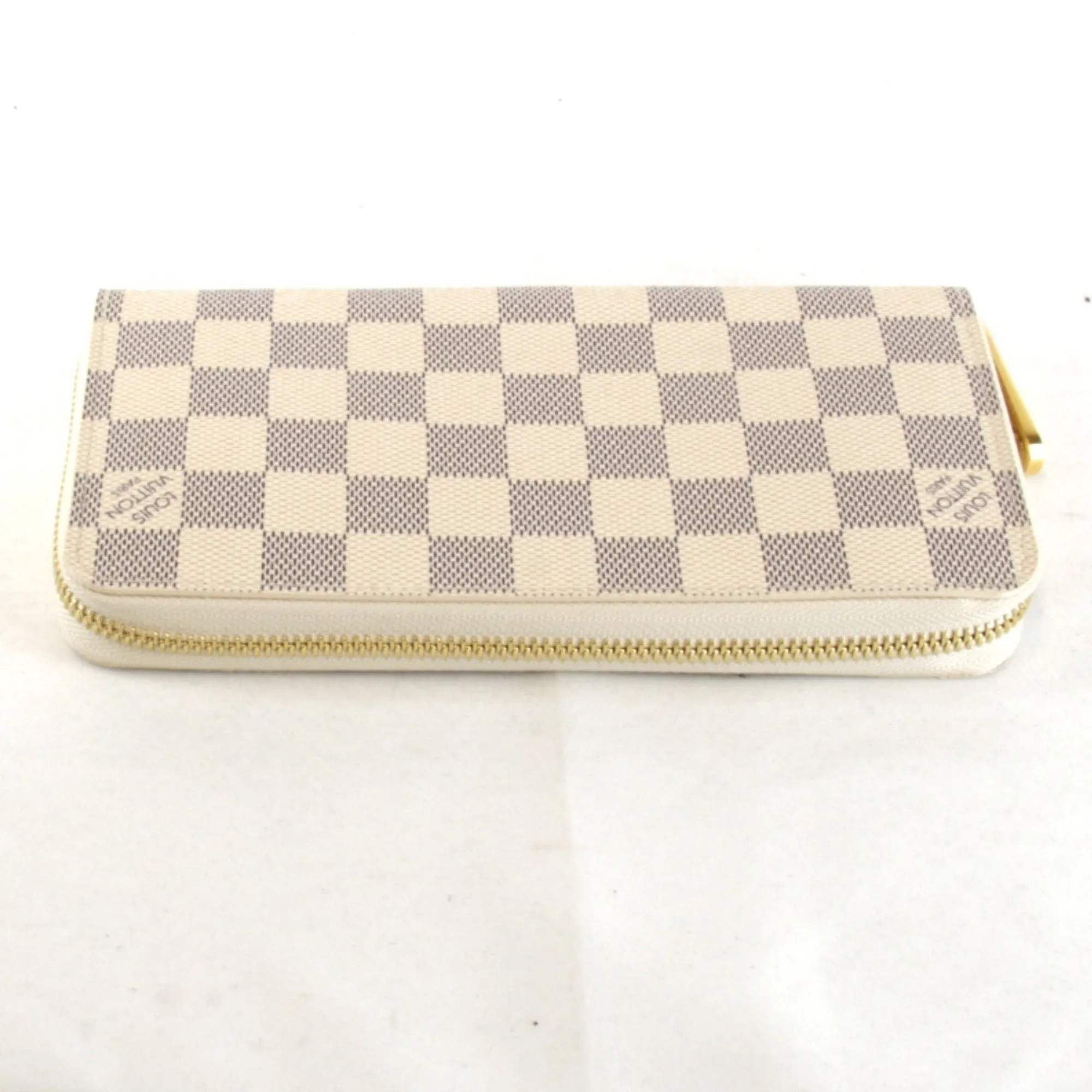 Louis Vuitton Damier Azur Damier Azur Long Wallet (Bi-Fold) (Pre-Owned)