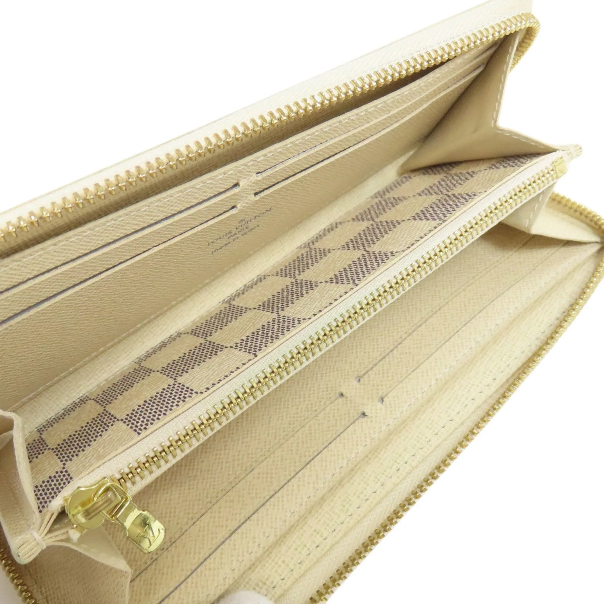 Louis Vuitton Damier Azur Damier Azur Long Wallet (Bi-Fold) (Pre-Owned)