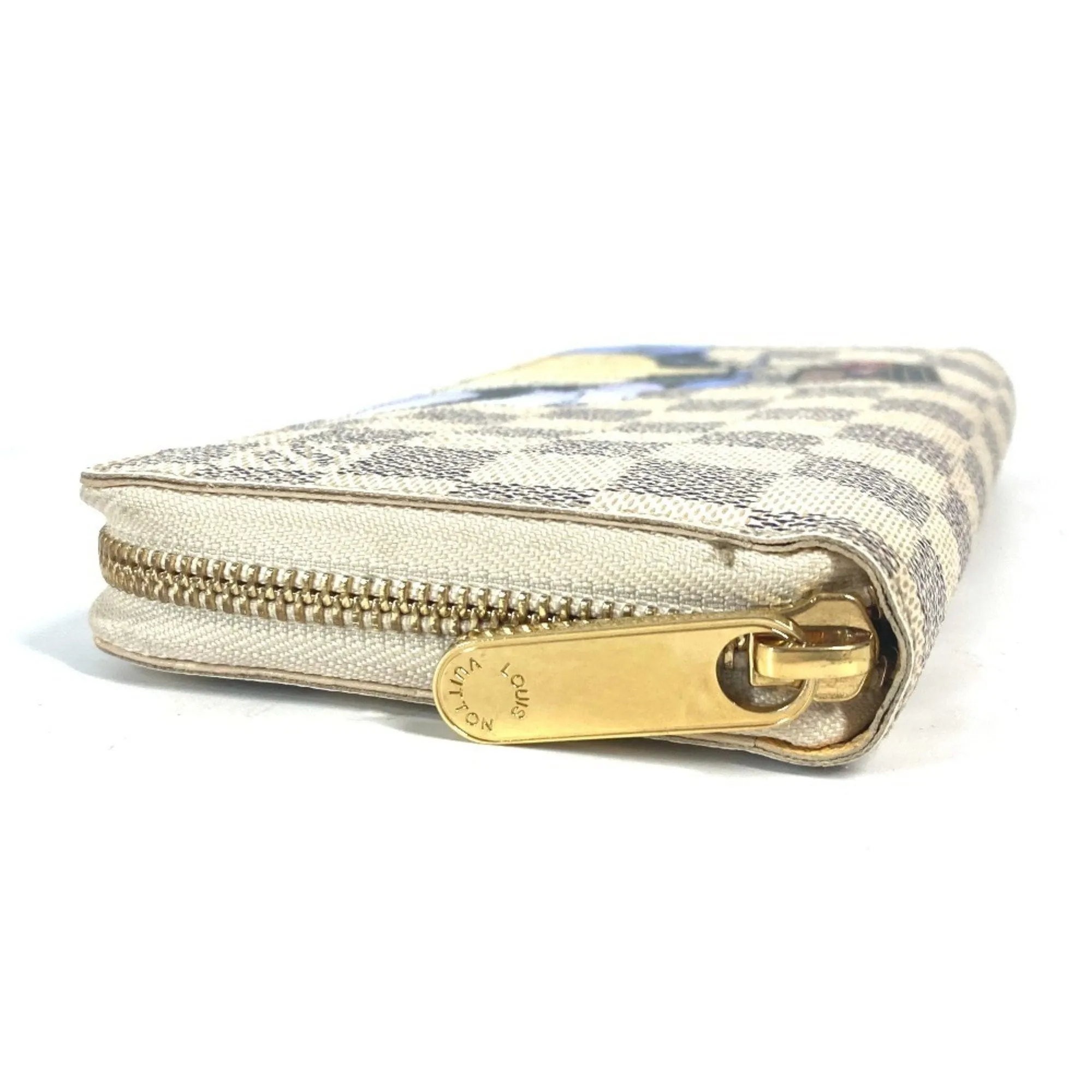 Louis Vuitton Damier Azur Long Wallet (Bi-Fold) (Pre-Owned)