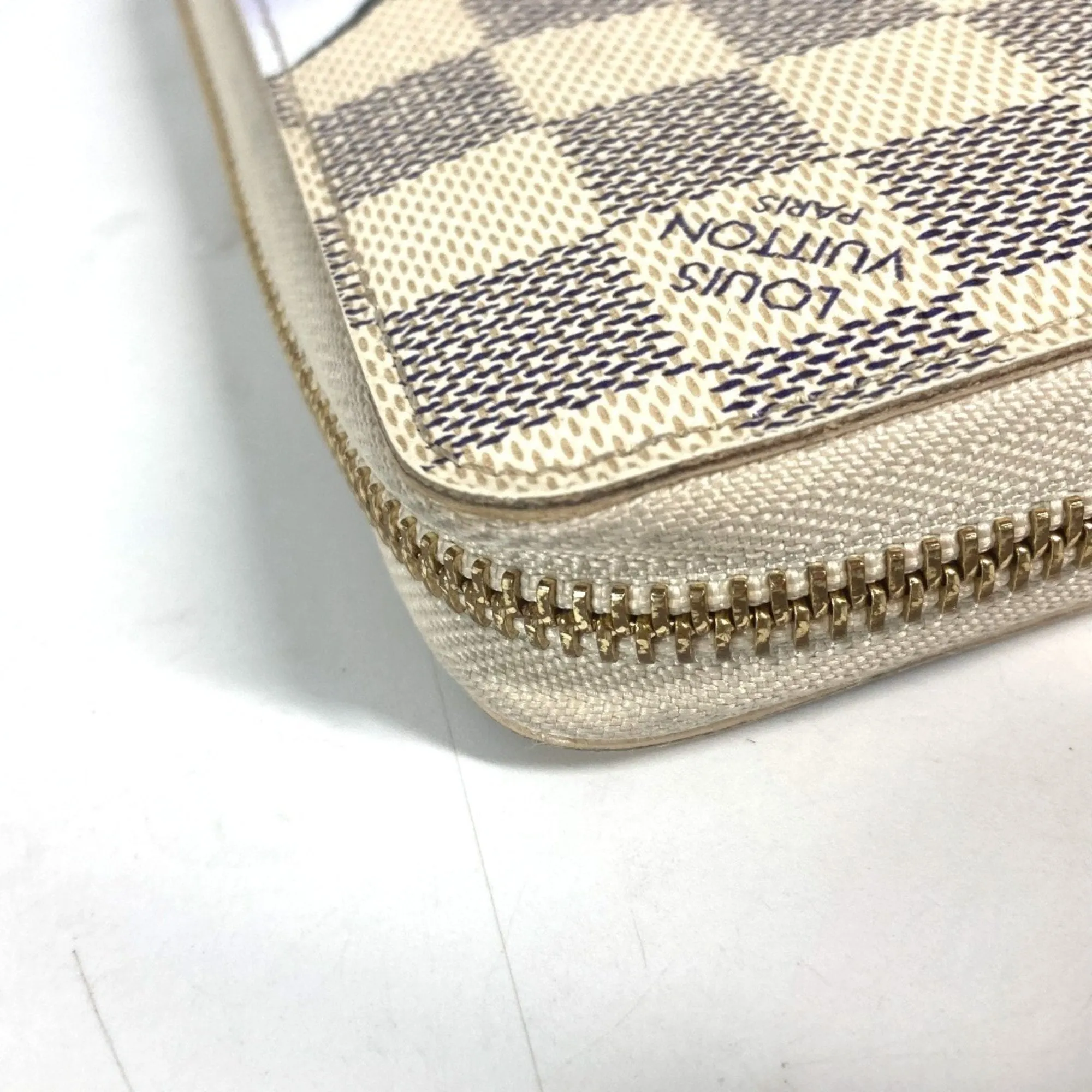 Louis Vuitton Damier Azur Long Wallet (Bi-Fold) (Pre-Owned)