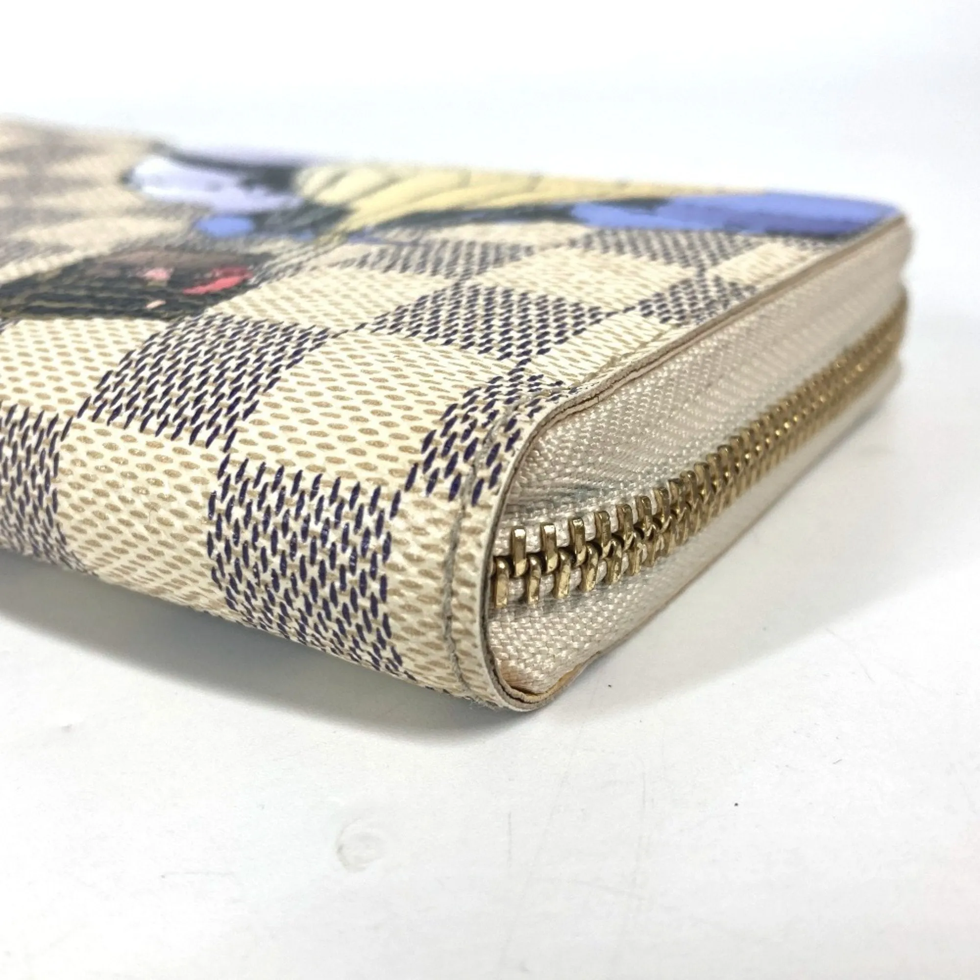 Louis Vuitton Damier Azur Long Wallet (Bi-Fold) (Pre-Owned)