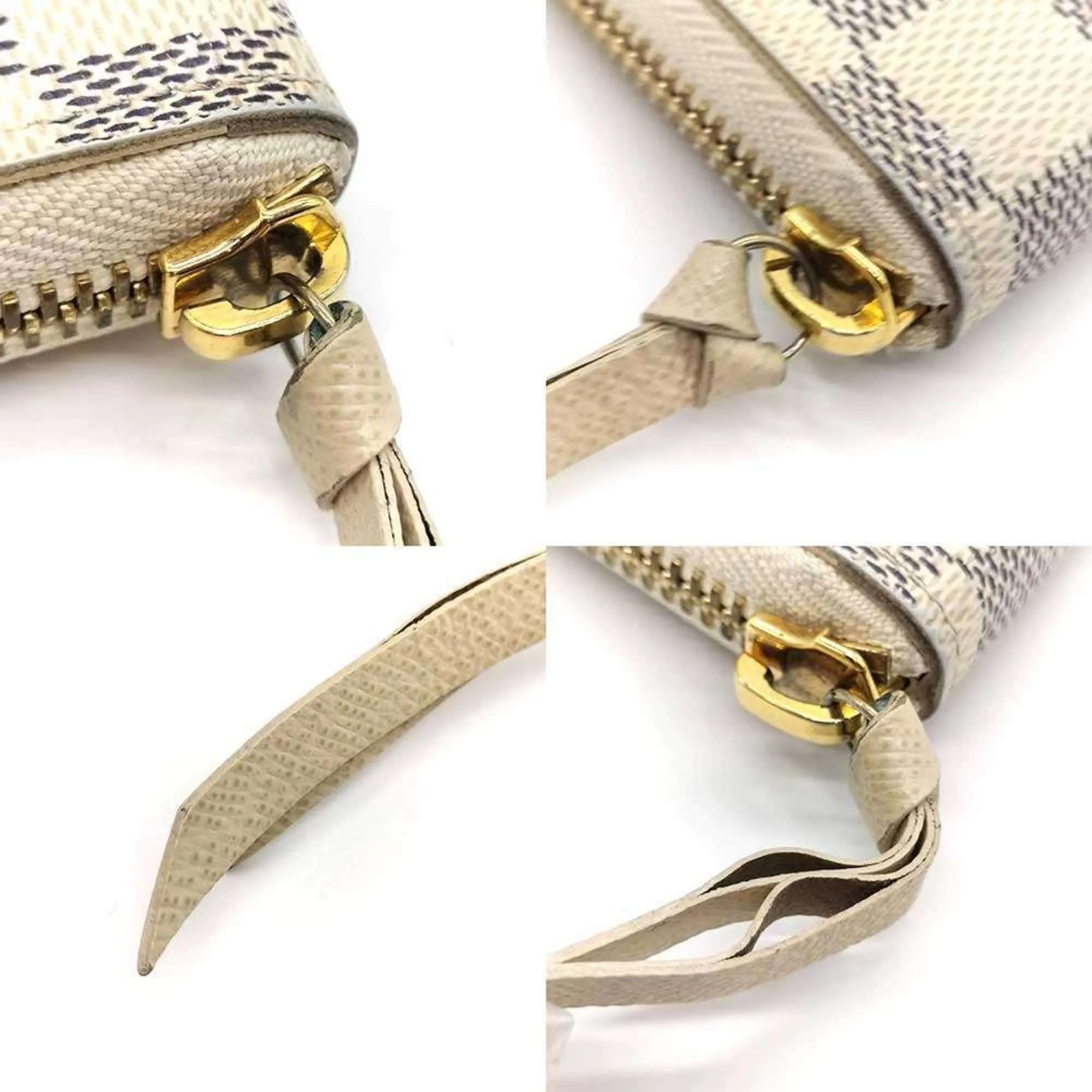 Louis Vuitton Damier Azur Long Wallet (Bi-Fold) (Pre-Owned)