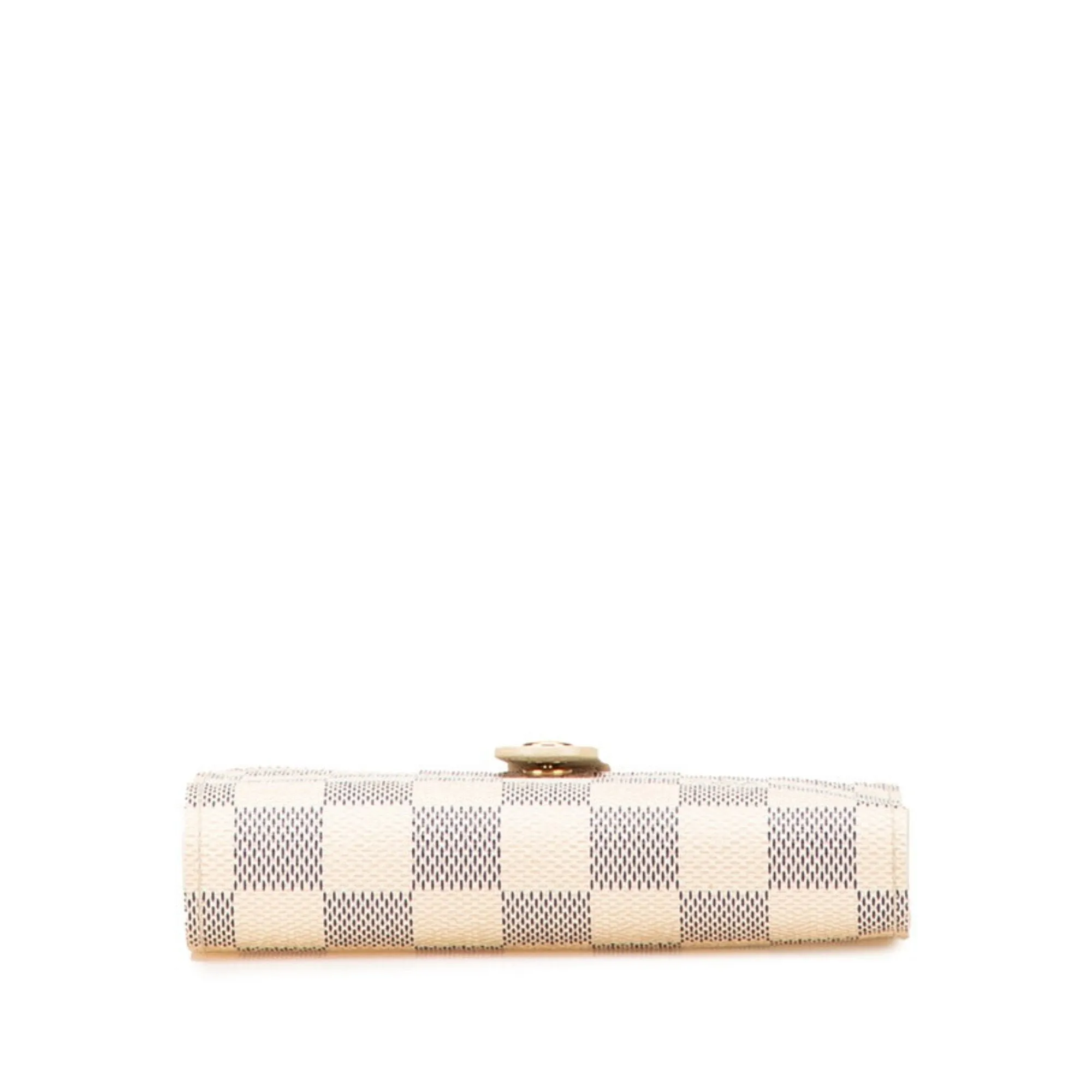 Louis Vuitton Damier Azur Pvc Leather Wallet (Bi-Fold) (Pre-Owned)