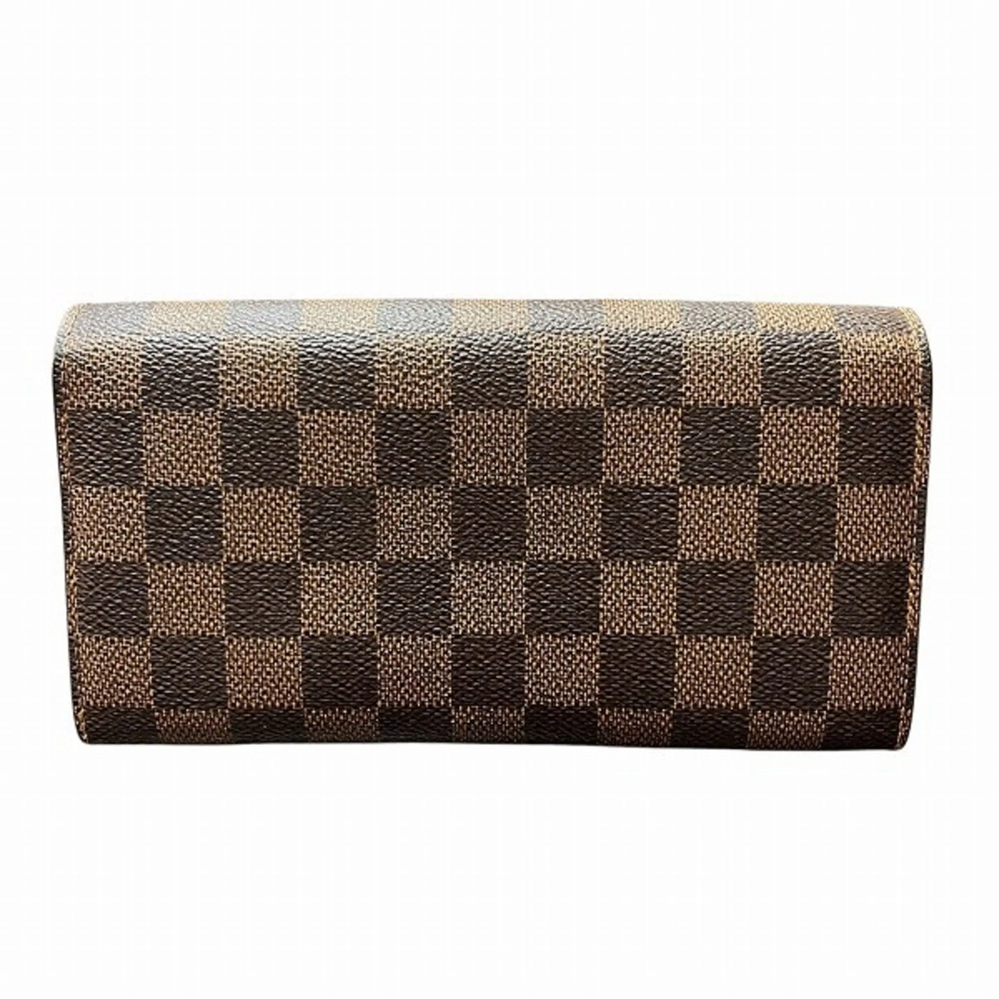 Louis Vuitton Damier Canvas Damier Canvas Long Wallet (Bi-Fold) (Pre-Owned)