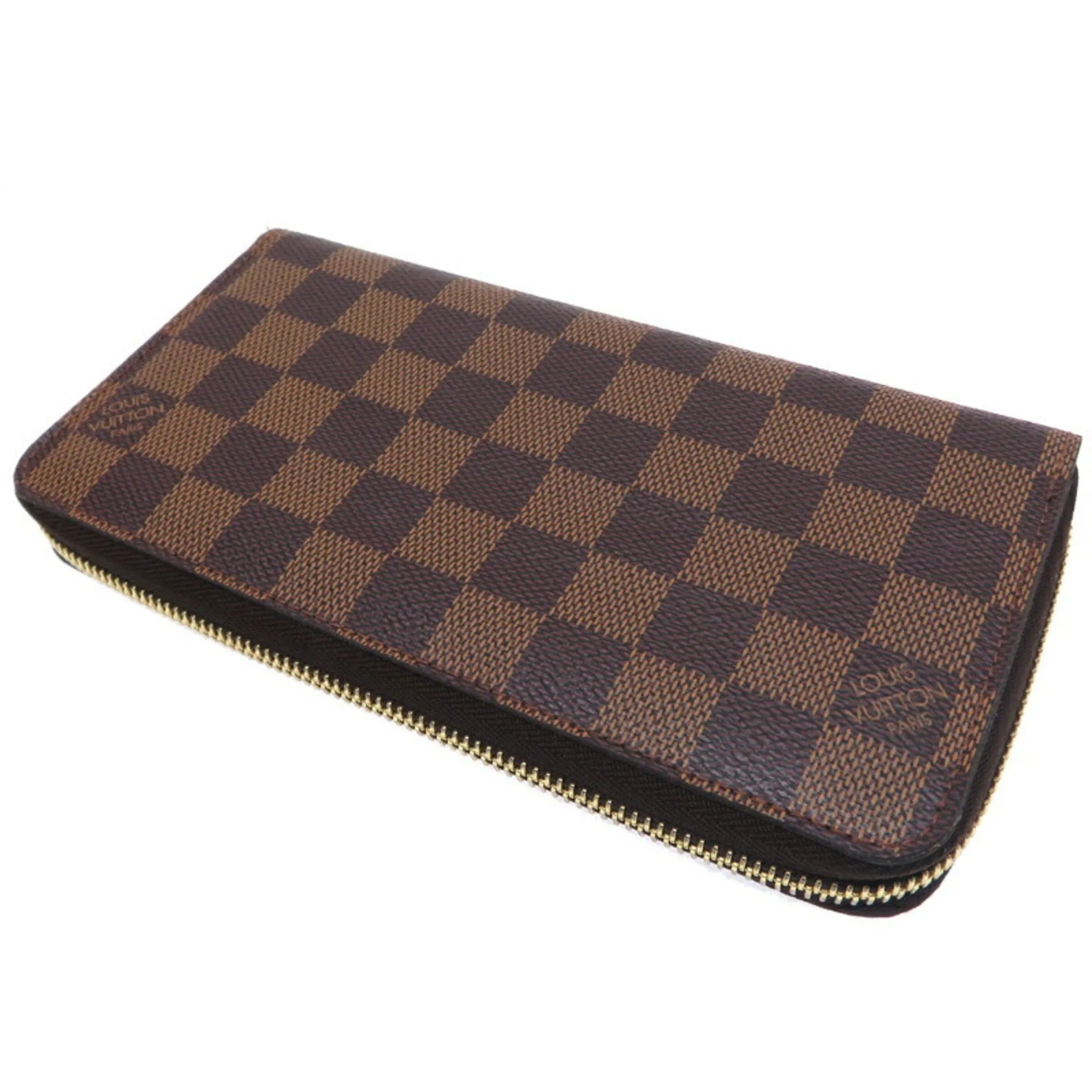 Louis Vuitton Damier Canvas Long Wallet (Bi-Fold) (Pre-Owned)