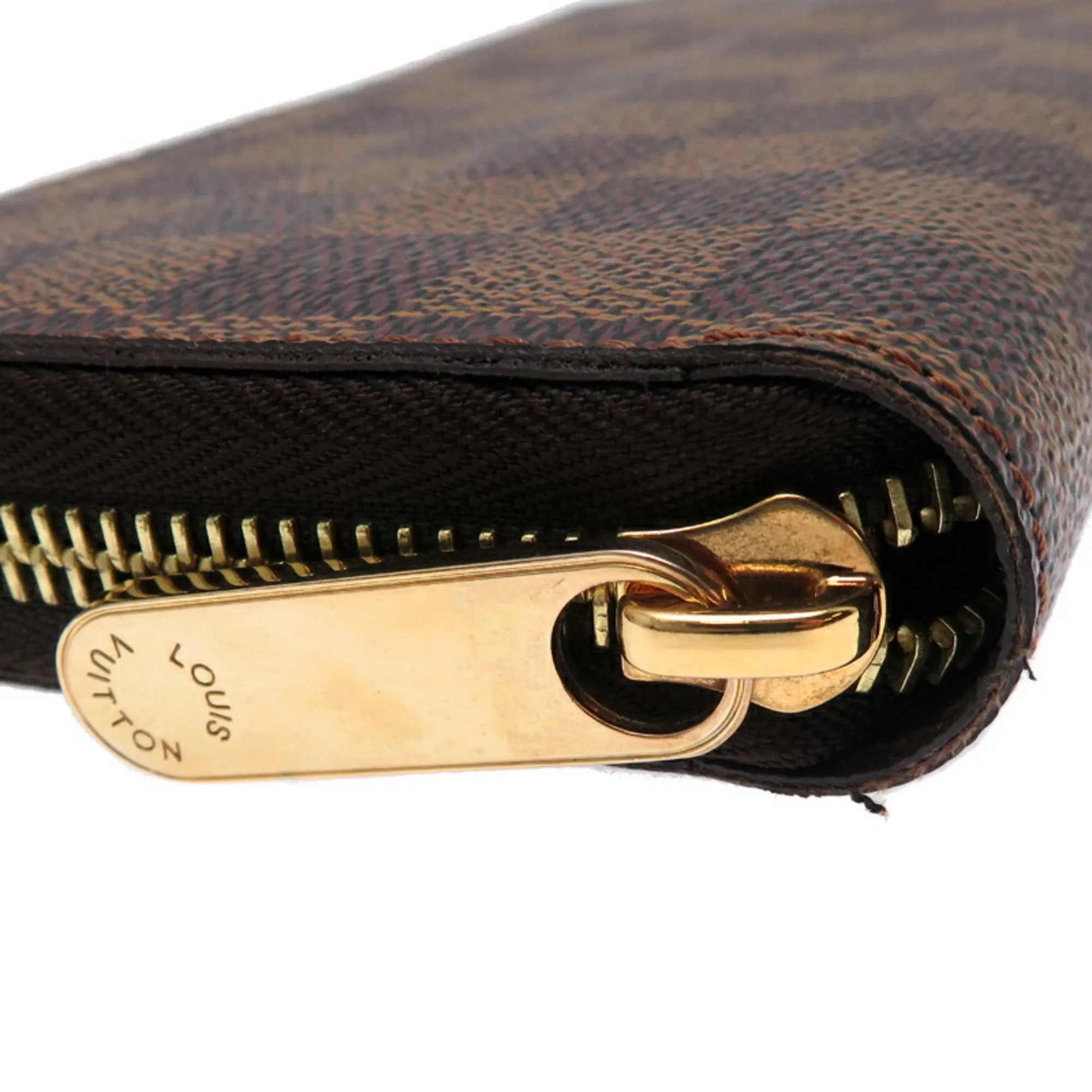 Louis Vuitton Damier Canvas Long Wallet (Bi-Fold) (Pre-Owned)