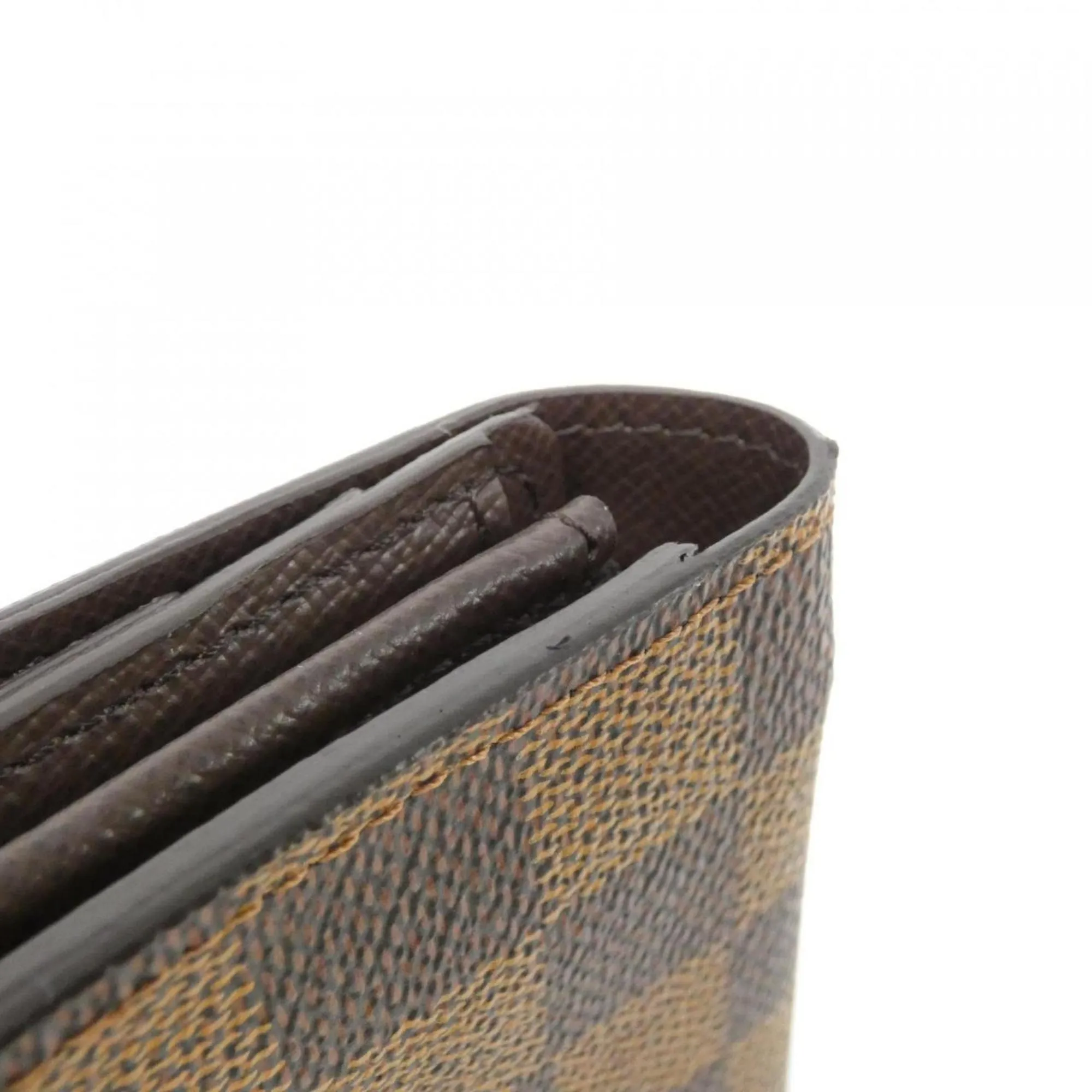 Louis Vuitton Damier Coated Canvas Long Wallet (Bi-Fold) (Pre-Owned)
