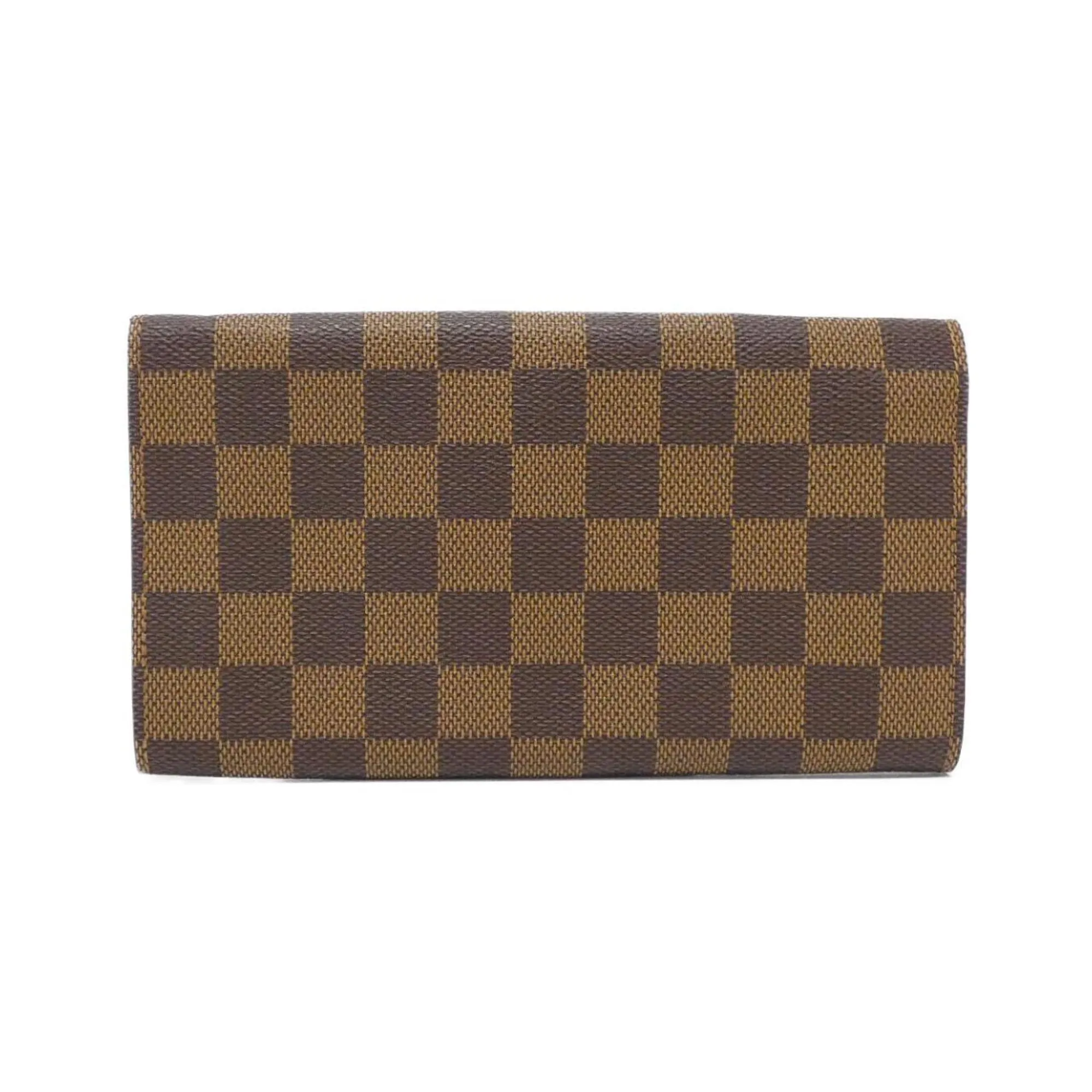 Louis Vuitton Damier Coated Canvas Long Wallet (Bi-Fold) (Pre-Owned)