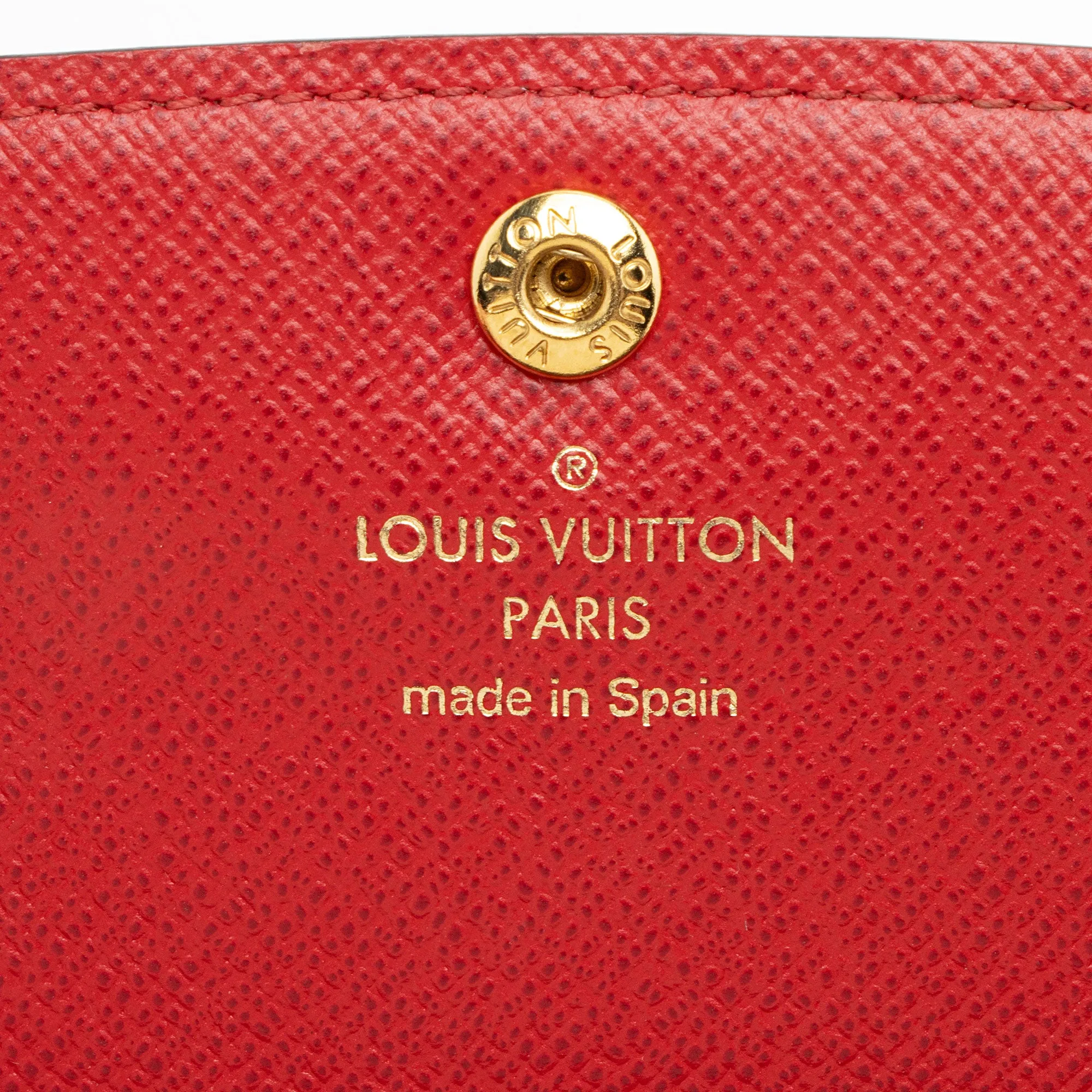 Louis Vuitton Damier Ebene Emilie Wallet