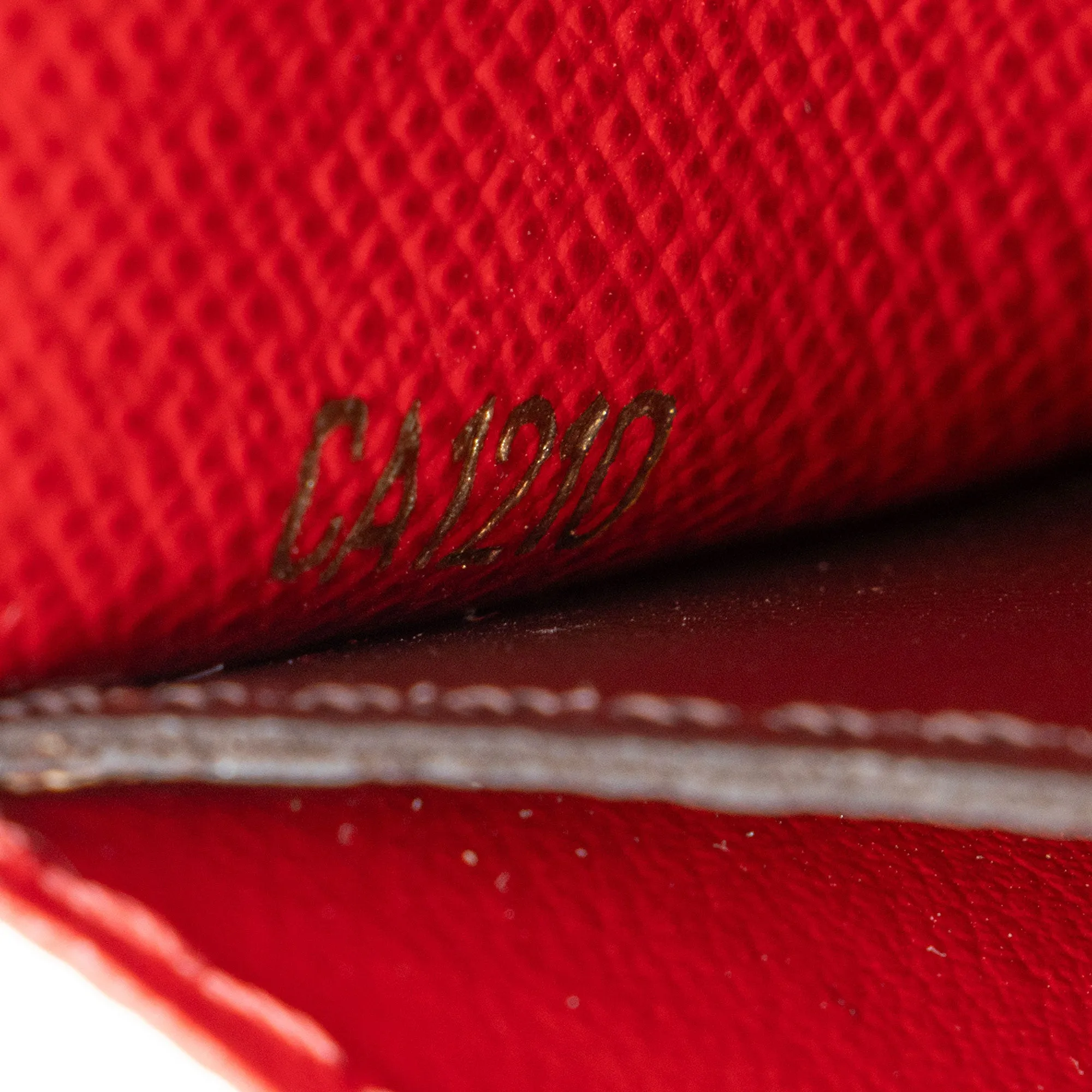Louis Vuitton Damier Ebene Emilie Wallet