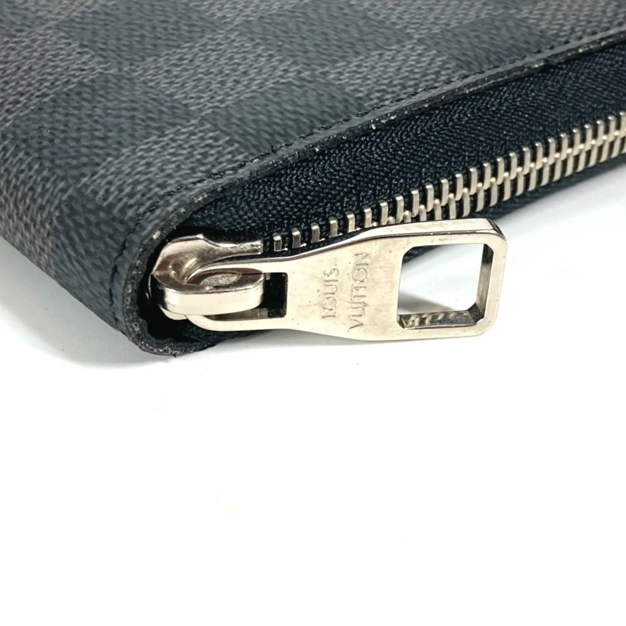 Louis Vuitton Damier Graphite Long Wallet (Bi-Fold) (Pre-Owned)