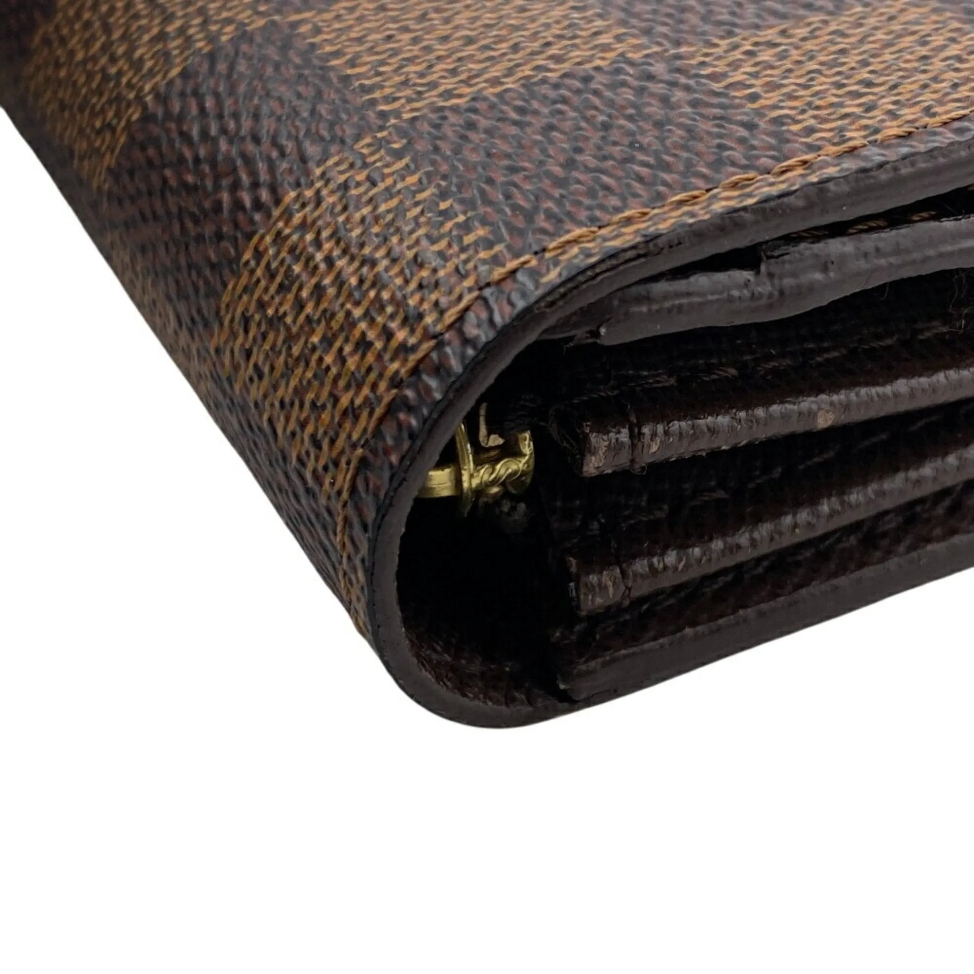 Louis Vuitton Damier  Long Wallet (Bi-Fold) (Pre-Owned)