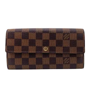 Louis Vuitton Damier  Long Wallet (Bi-Fold) (Pre-Owned)