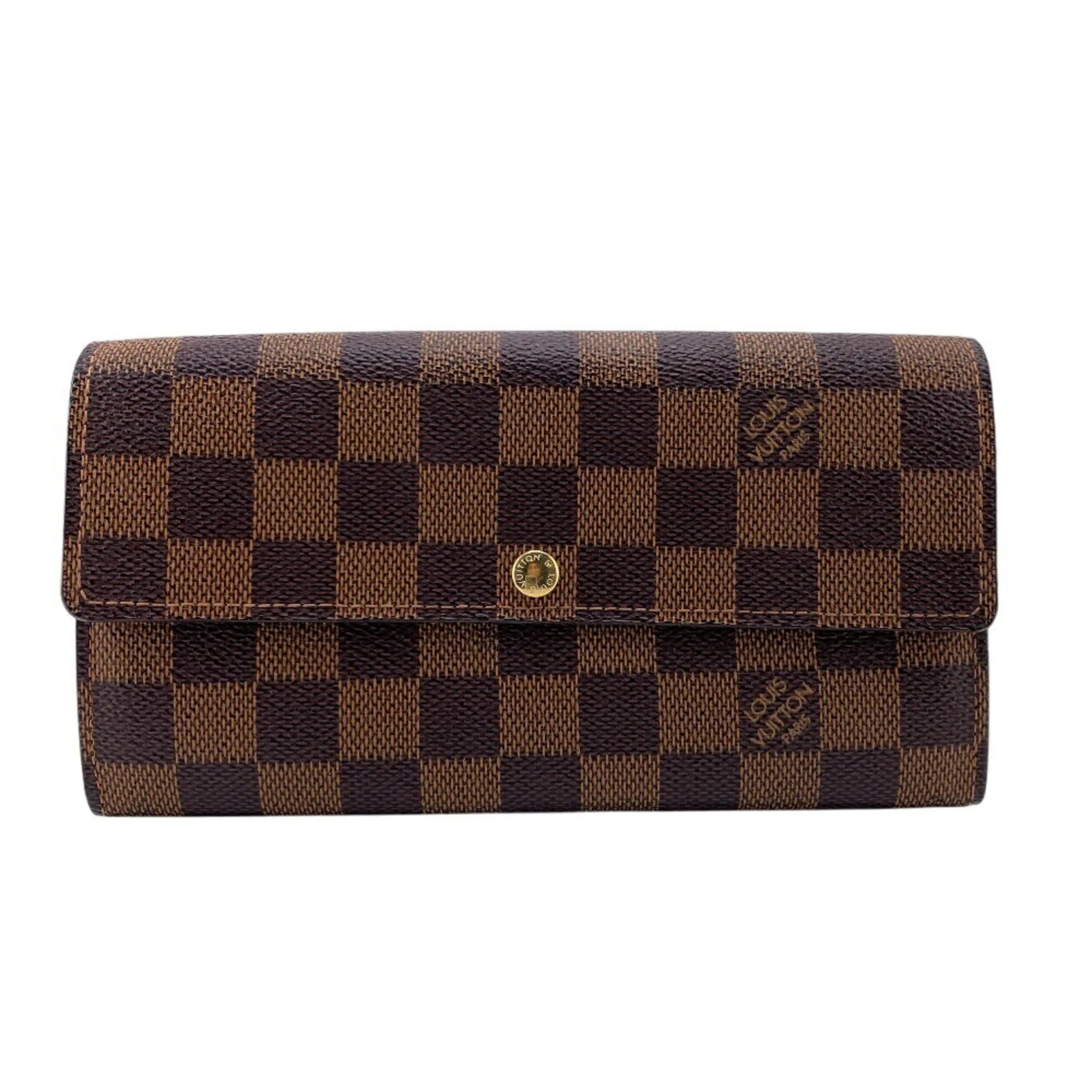 Louis Vuitton Damier  Long Wallet (Bi-Fold) (Pre-Owned)