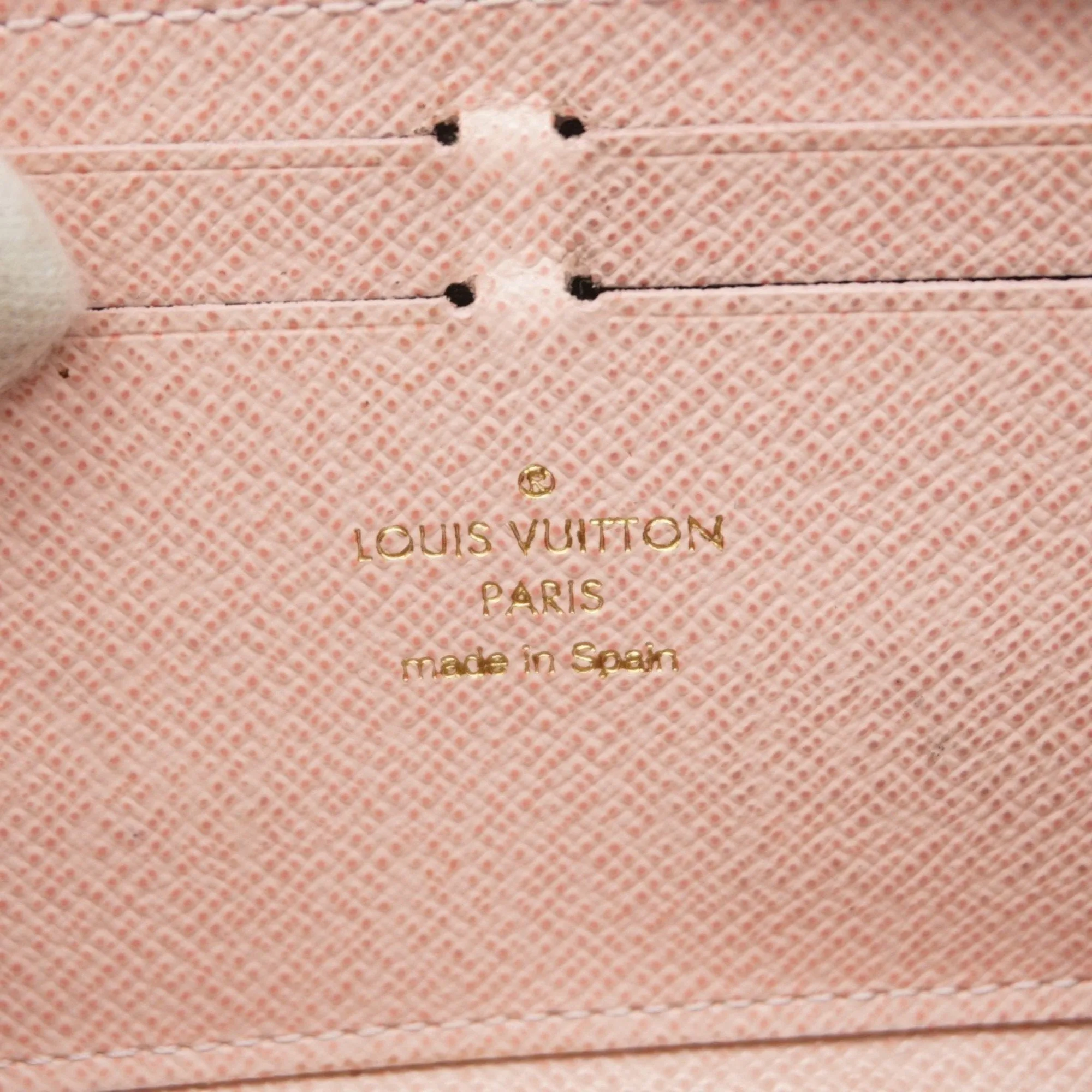 Louis Vuitton Ebene Rose Ballerine Long Wallet (Bi-Fold) (Pre-Owned)
