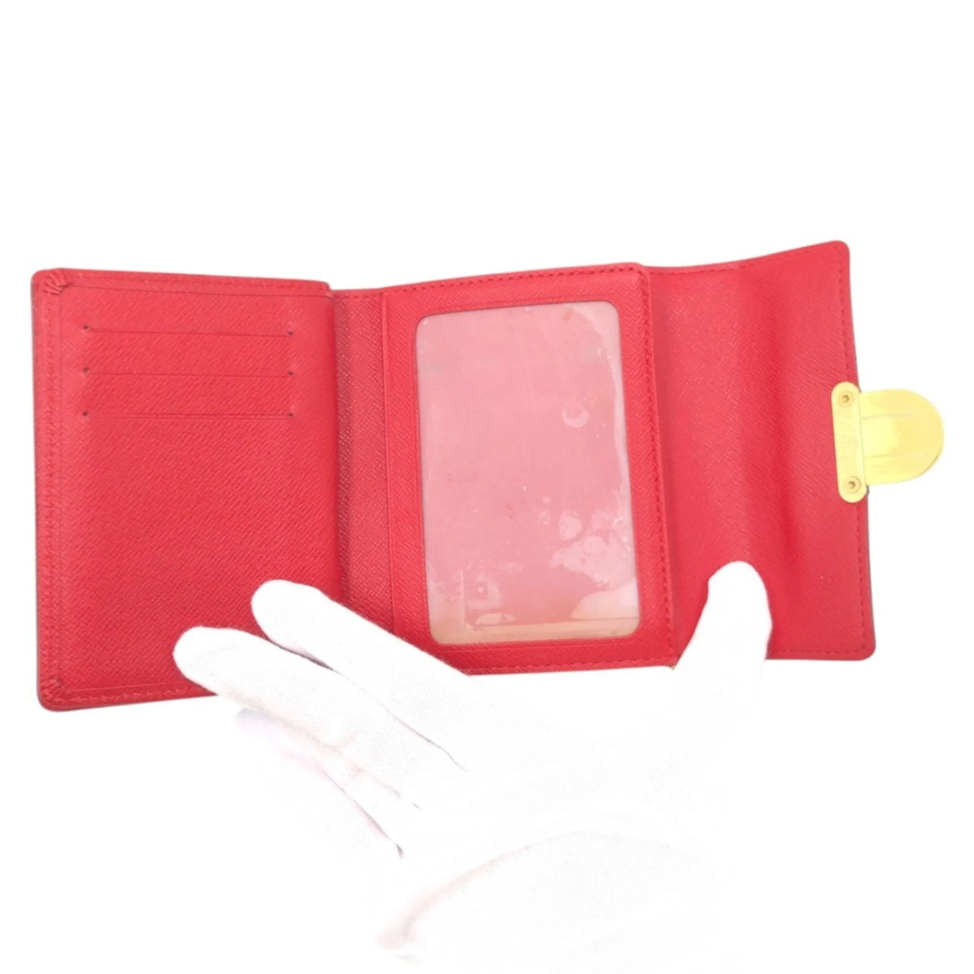 Louis Vuitton gold Pvc Wallet (Tri-Fold) (Pre-Owned)