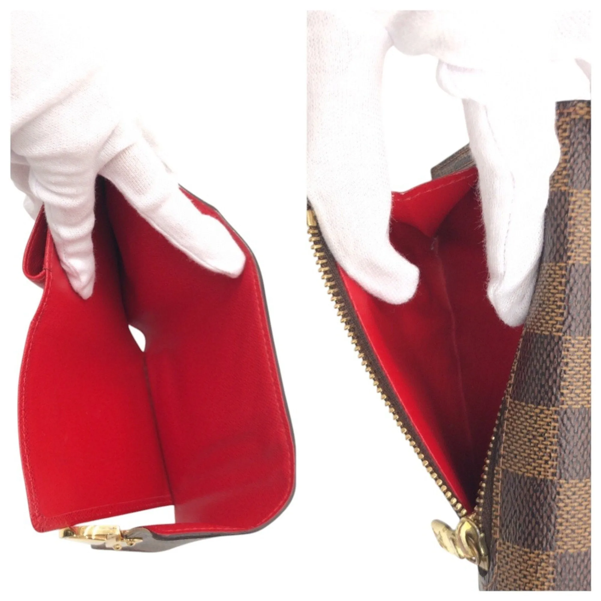 Louis Vuitton gold Pvc Wallet (Tri-Fold) (Pre-Owned)