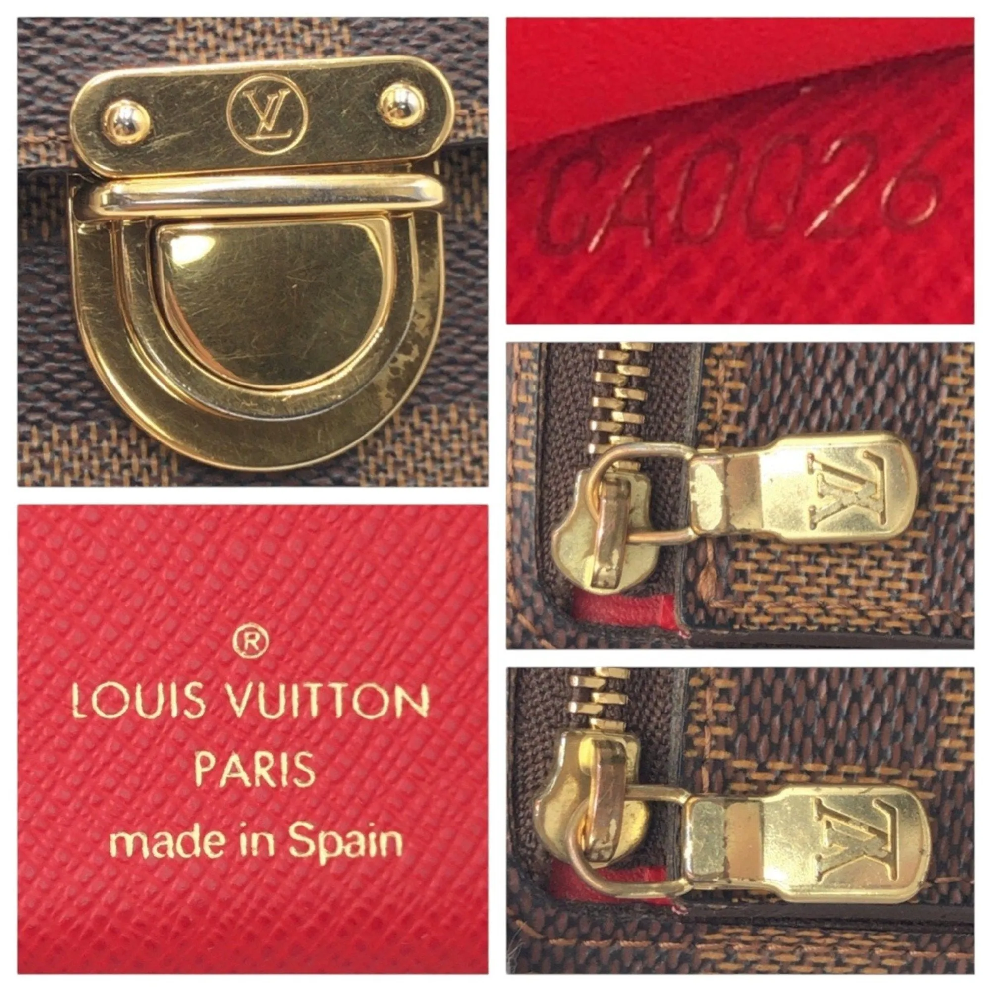 Louis Vuitton gold Pvc Wallet (Tri-Fold) (Pre-Owned)