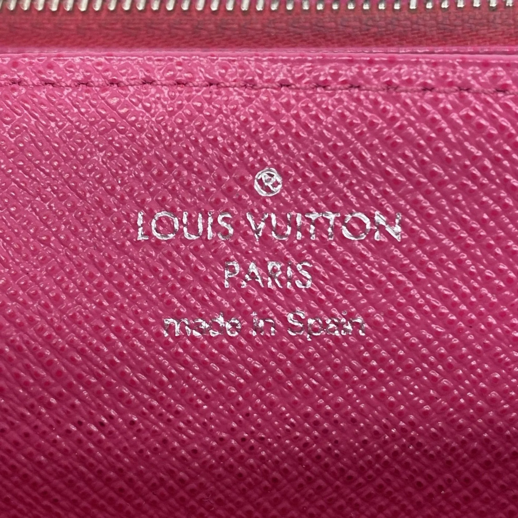 Louis Vuitton Hot pink Noir Long Wallet (Bi-Fold) (Pre-Owned)