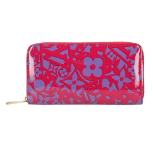 Louis Vuitton Indian Rose pink Vernis Long Wallet (Bi-Fold) (Pre-Owned)