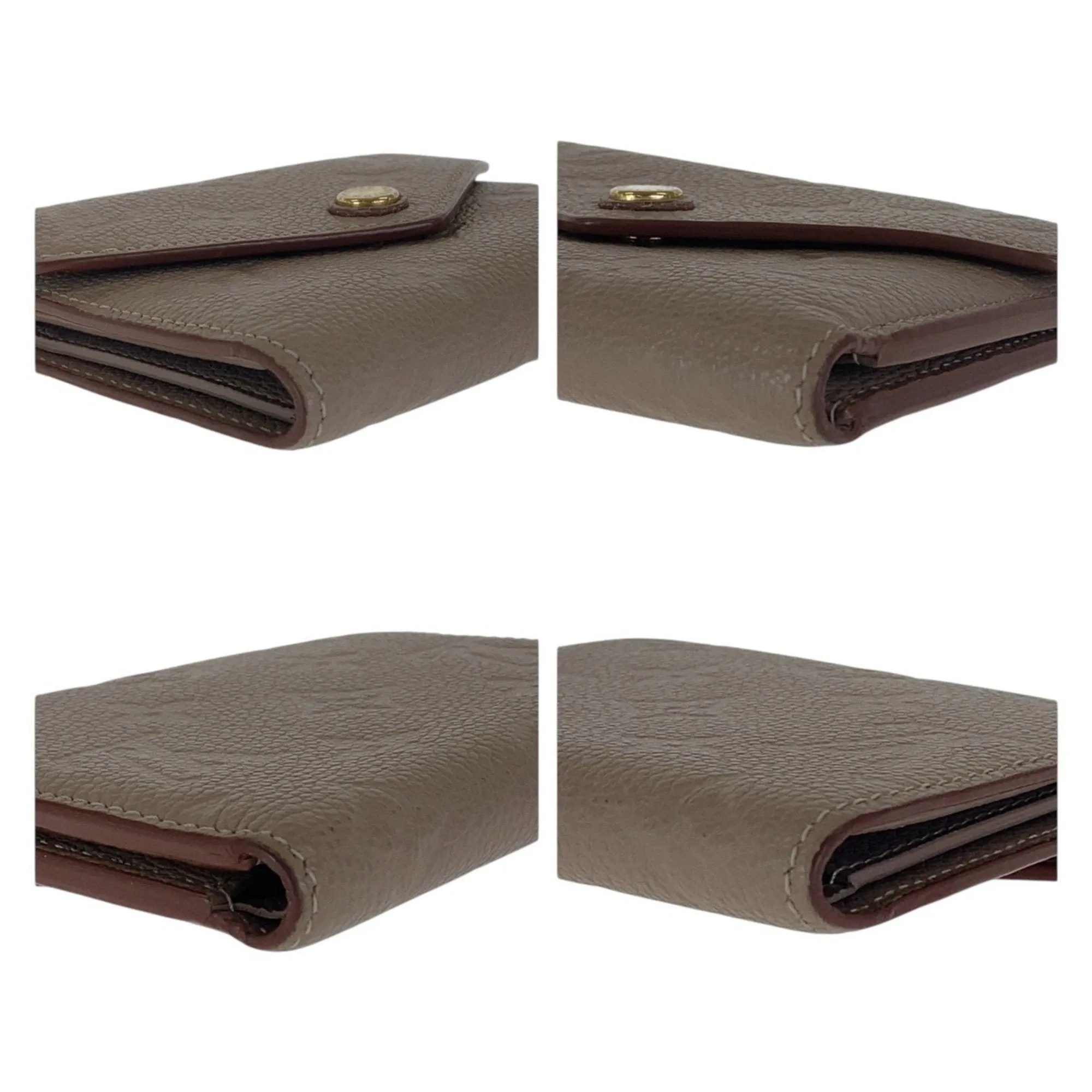 Louis Vuitton ish Leather Wallet (Tri-Fold) (Pre-Owned)
