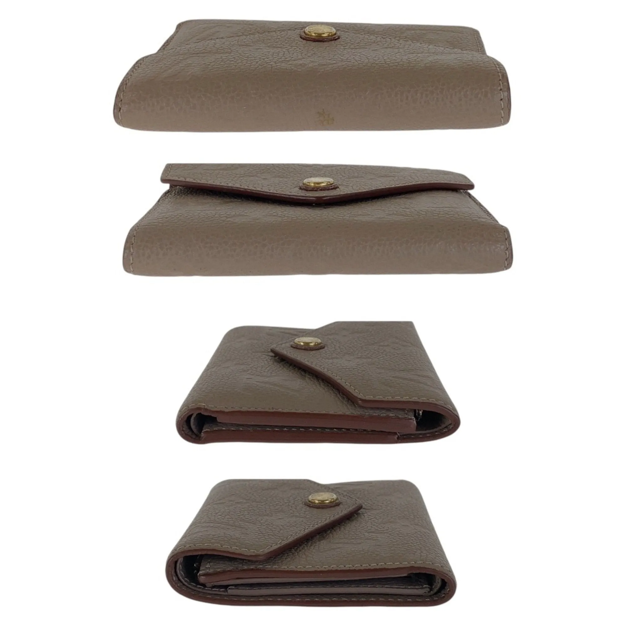 Louis Vuitton ish Leather Wallet (Tri-Fold) (Pre-Owned)