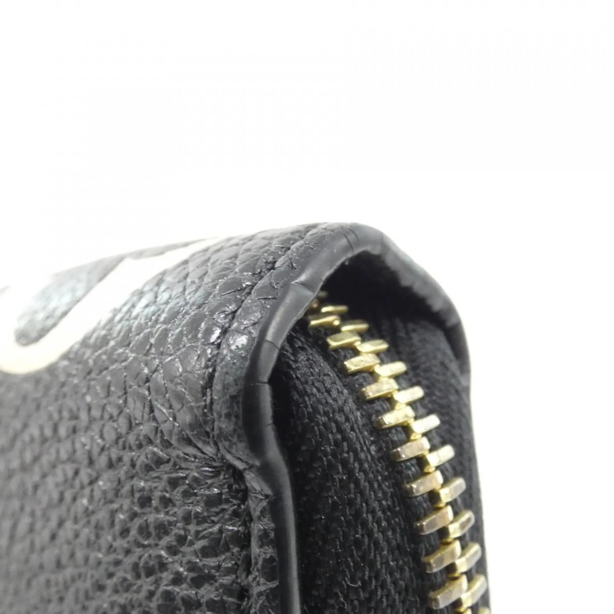 Louis Vuitton  Leather Long Wallet (Bi-Fold) (Pre-Owned)