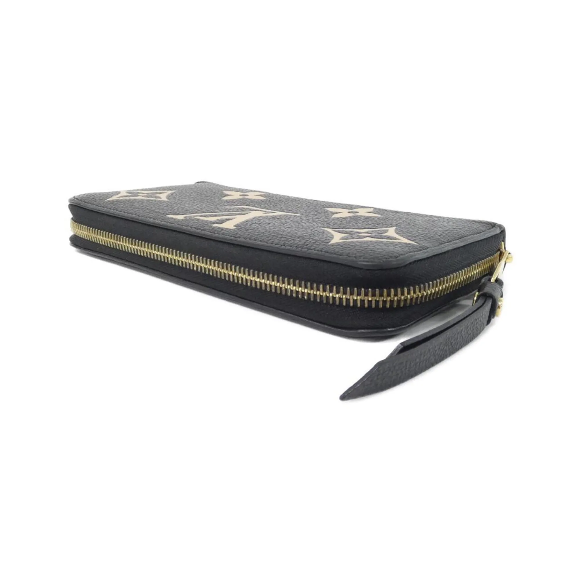 Louis Vuitton  Leather Long Wallet (Bi-Fold) (Pre-Owned)
