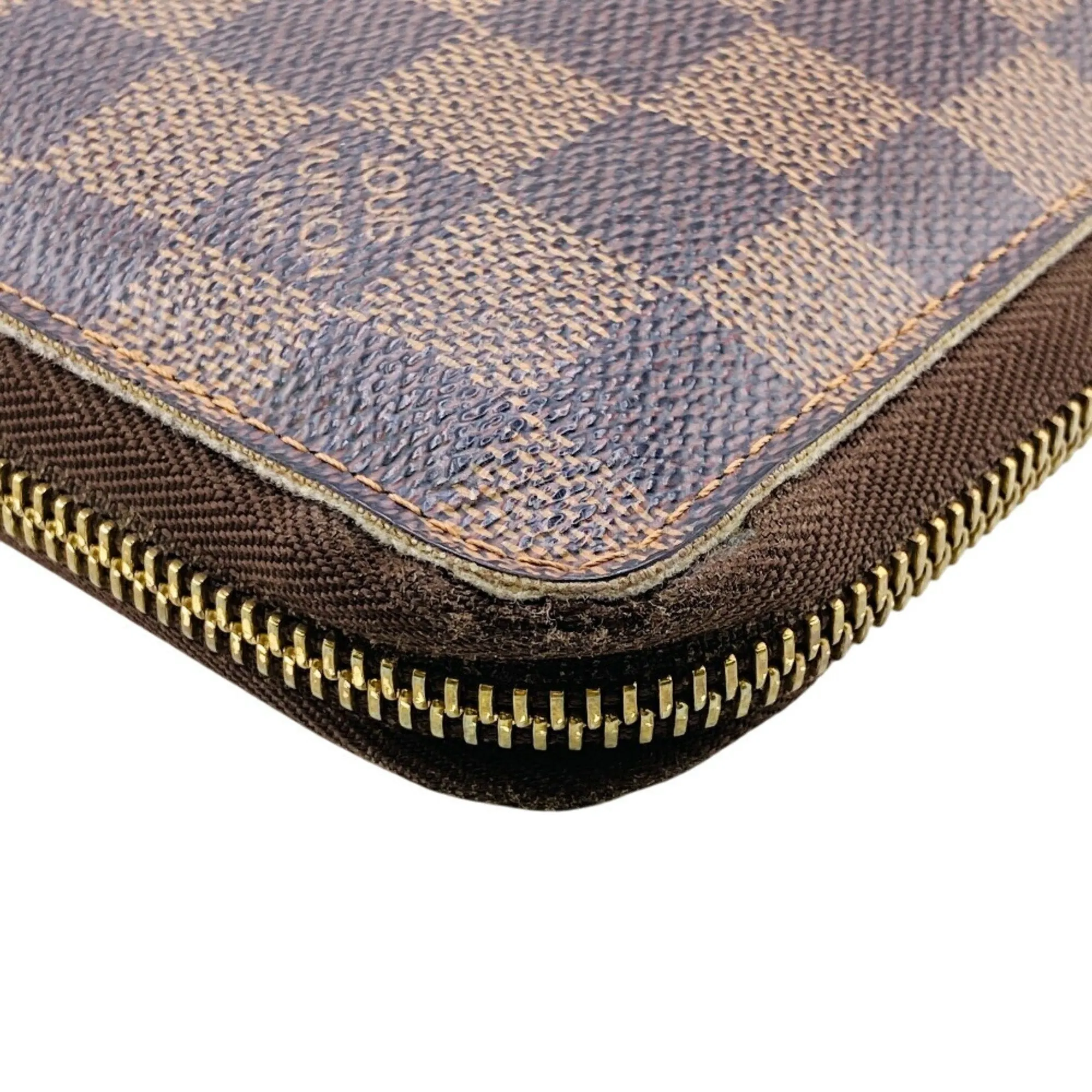 Louis Vuitton Leather Long Wallet (Bi-Fold) (Pre-Owned)