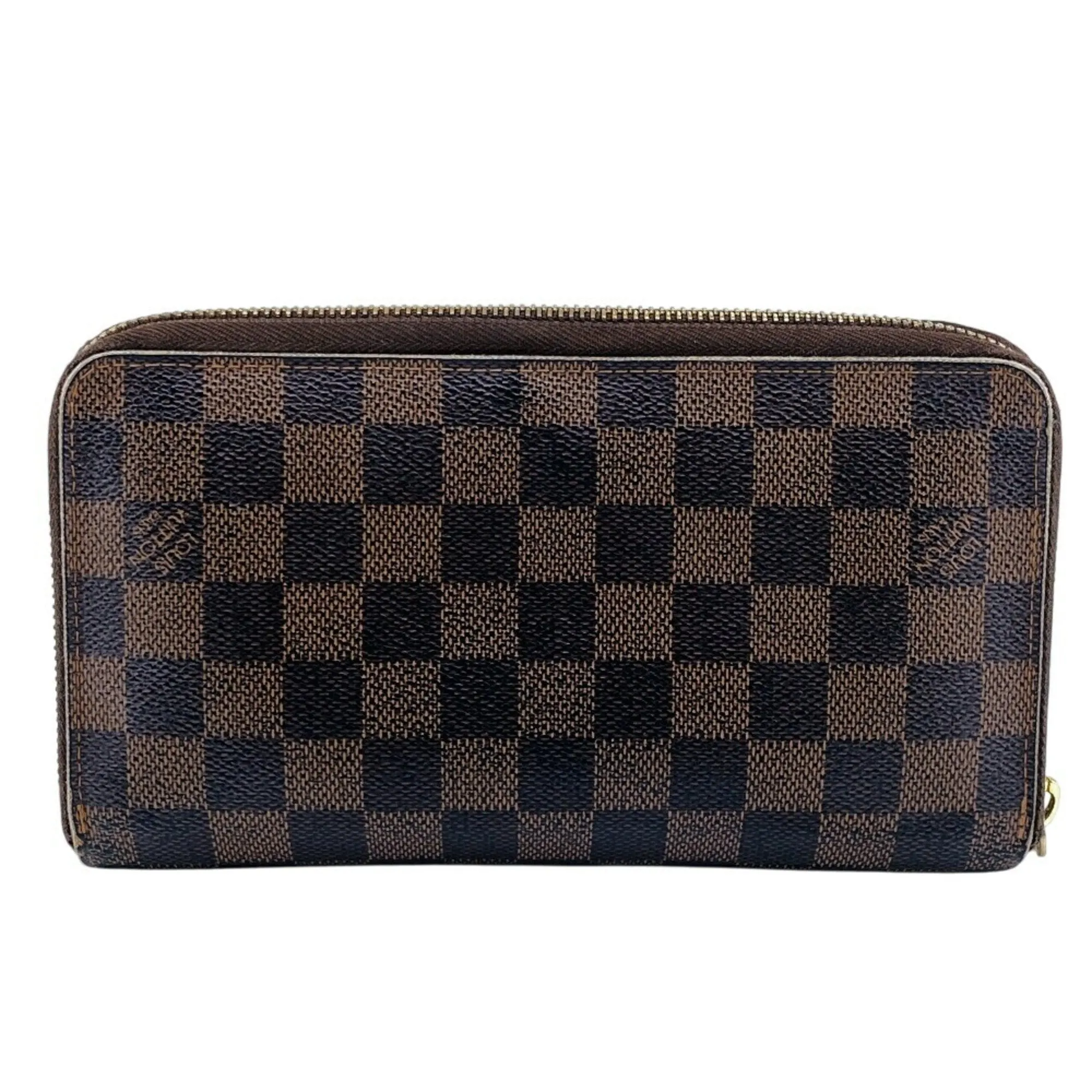 Louis Vuitton Leather Long Wallet (Bi-Fold) (Pre-Owned)