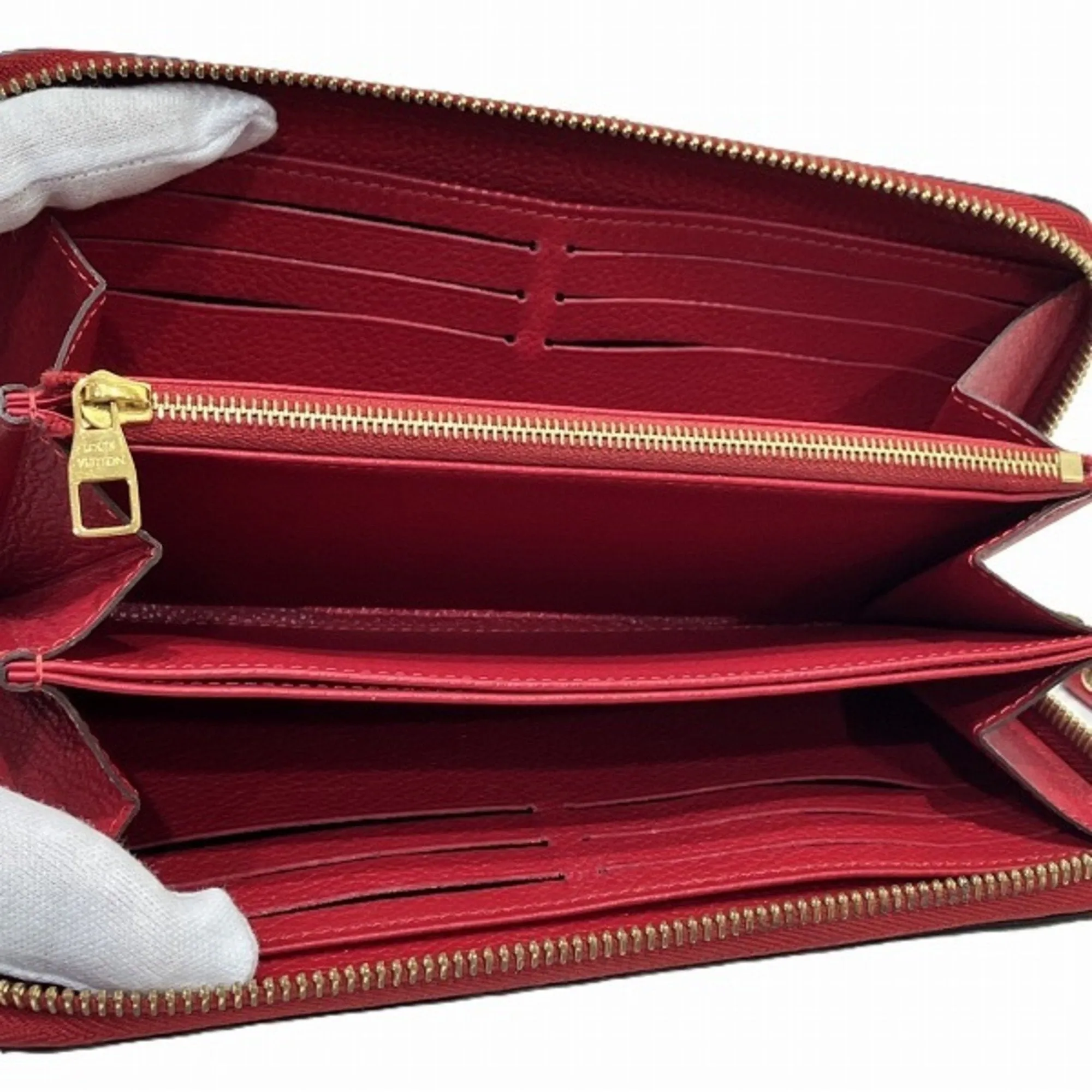 Louis Vuitton Leather Long Wallet (Bi-Fold) (Pre-Owned)
