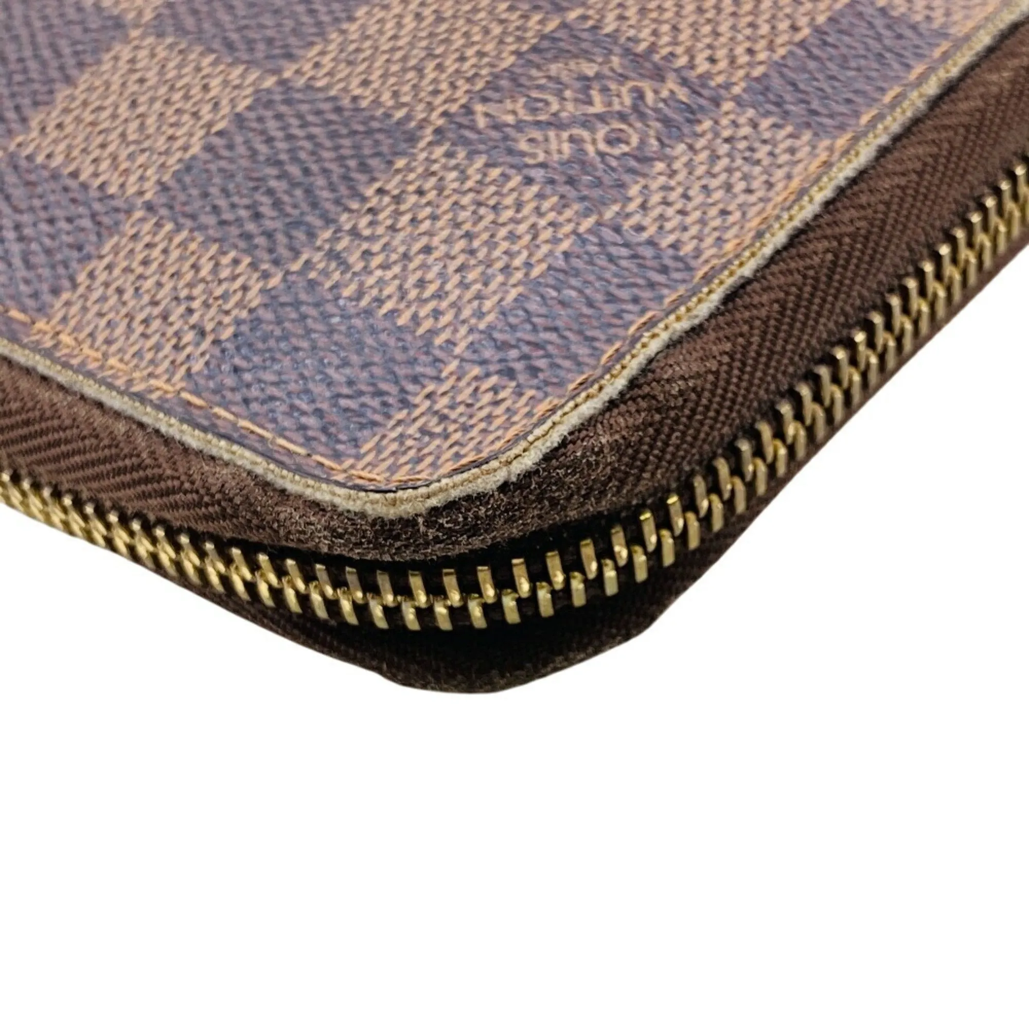 Louis Vuitton Leather Long Wallet (Bi-Fold) (Pre-Owned)