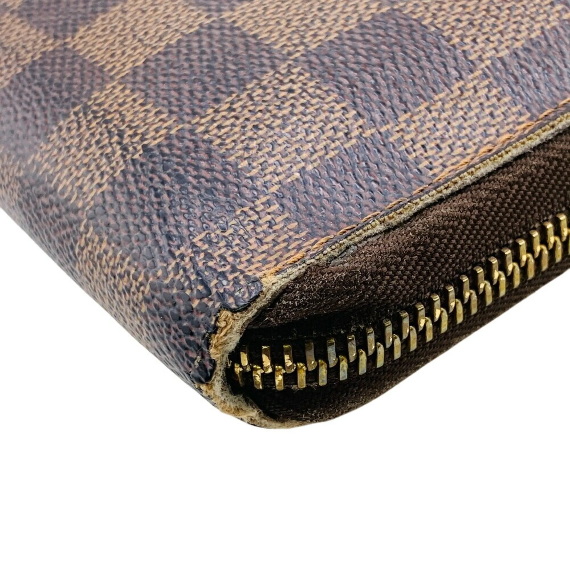 Louis Vuitton Leather Long Wallet (Bi-Fold) (Pre-Owned)