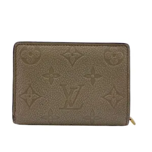 Louis Vuitton Leather Wallet (Tri-Fold) (Pre-Owned)