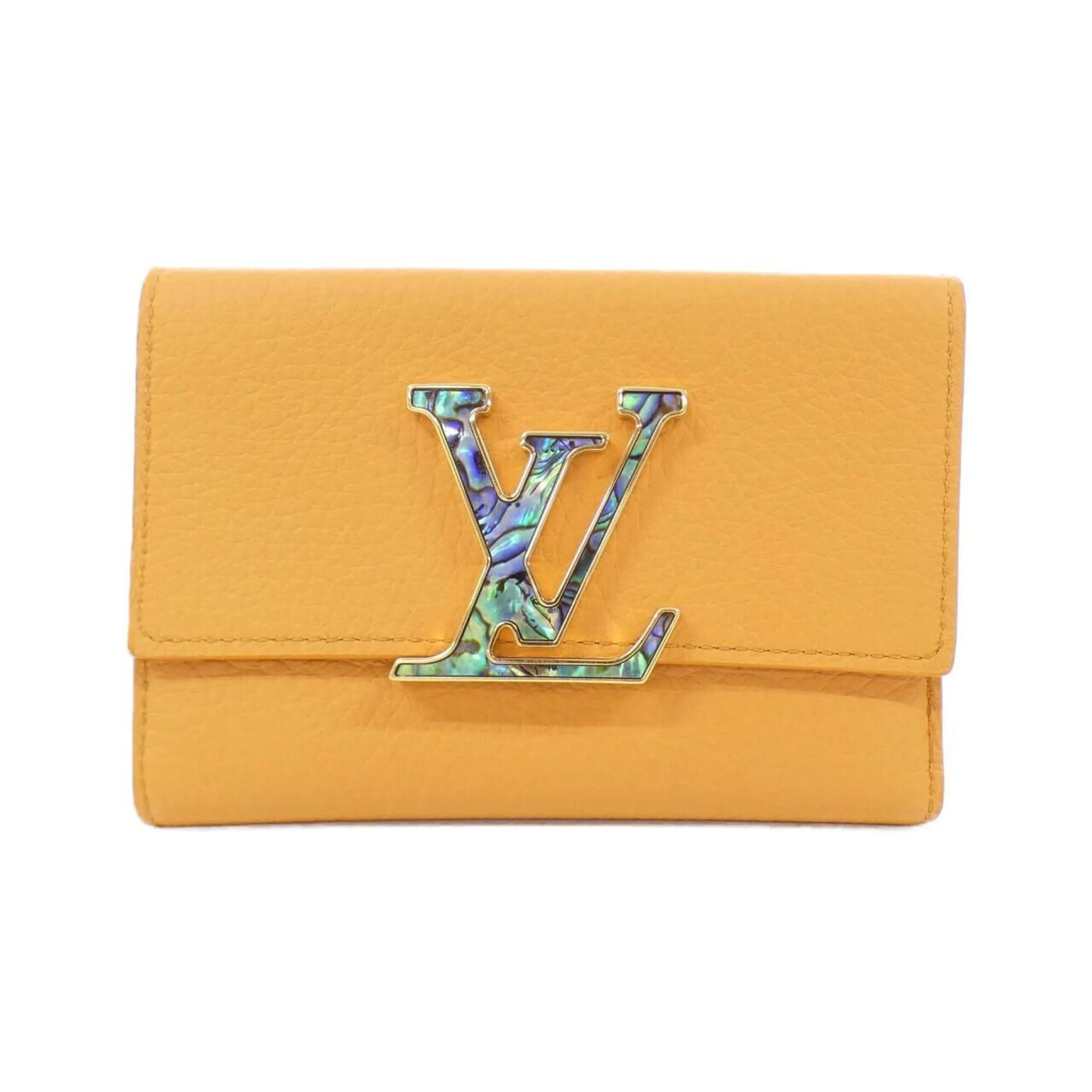 Louis Vuitton Leather Wallet (Tri-Fold) (Pre-Owned)